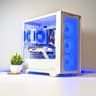 BUDGET 1080P BEAST | ARGB | 16GB RAM | RYZEN 5 | 1TB NVME SSD | GTX 1080 | WIN 11 | WHITE CUSTOM PC