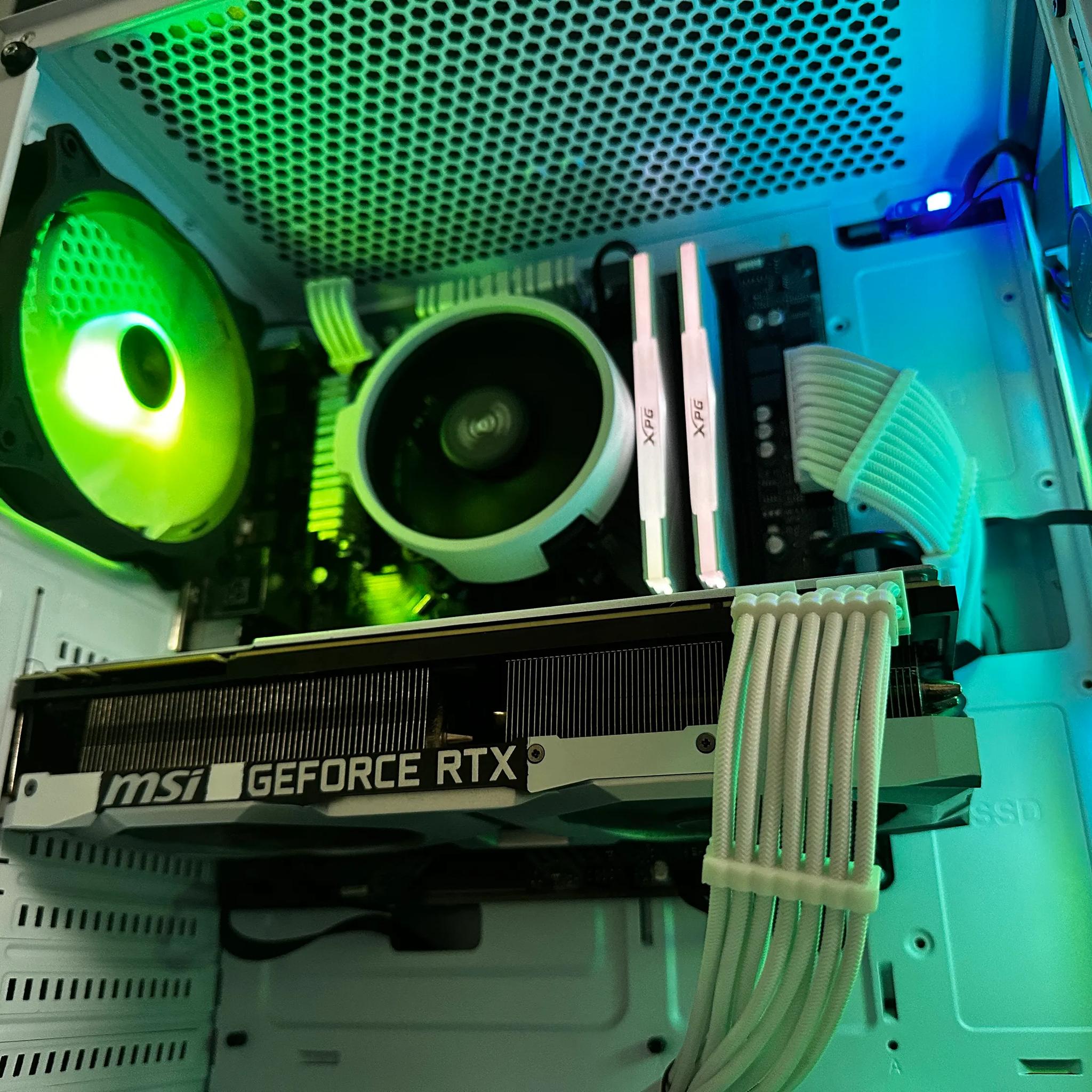 ⚫️ECLIPSE⚪️ RGB Gaming PC | AMD Ryzen 5 3600 | 16GB | RTX 2080 8GB | 1TB SSD | Win10 PRO | Wi-Fi