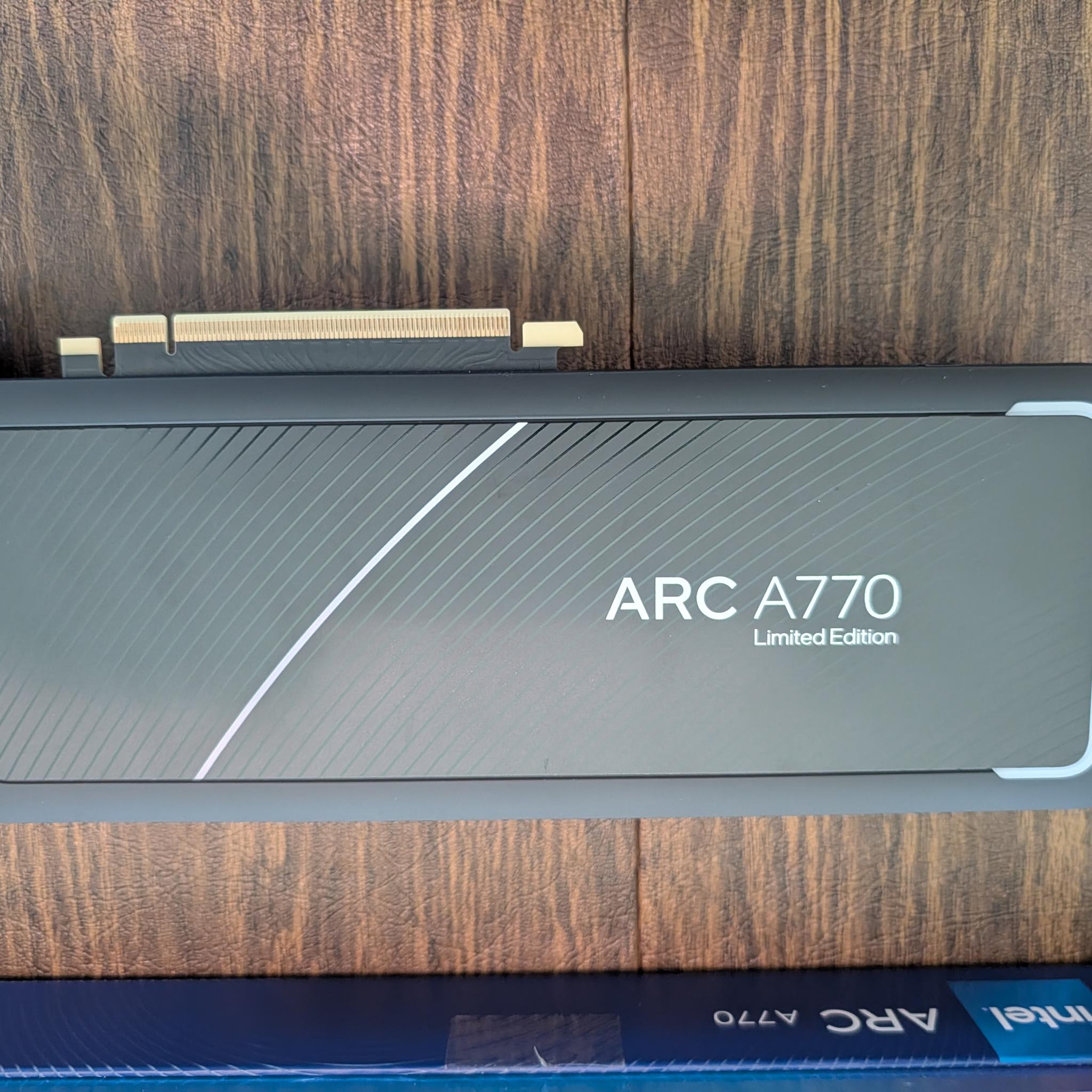 Intel Arc A770 Limited Edition 16GB GDDR6