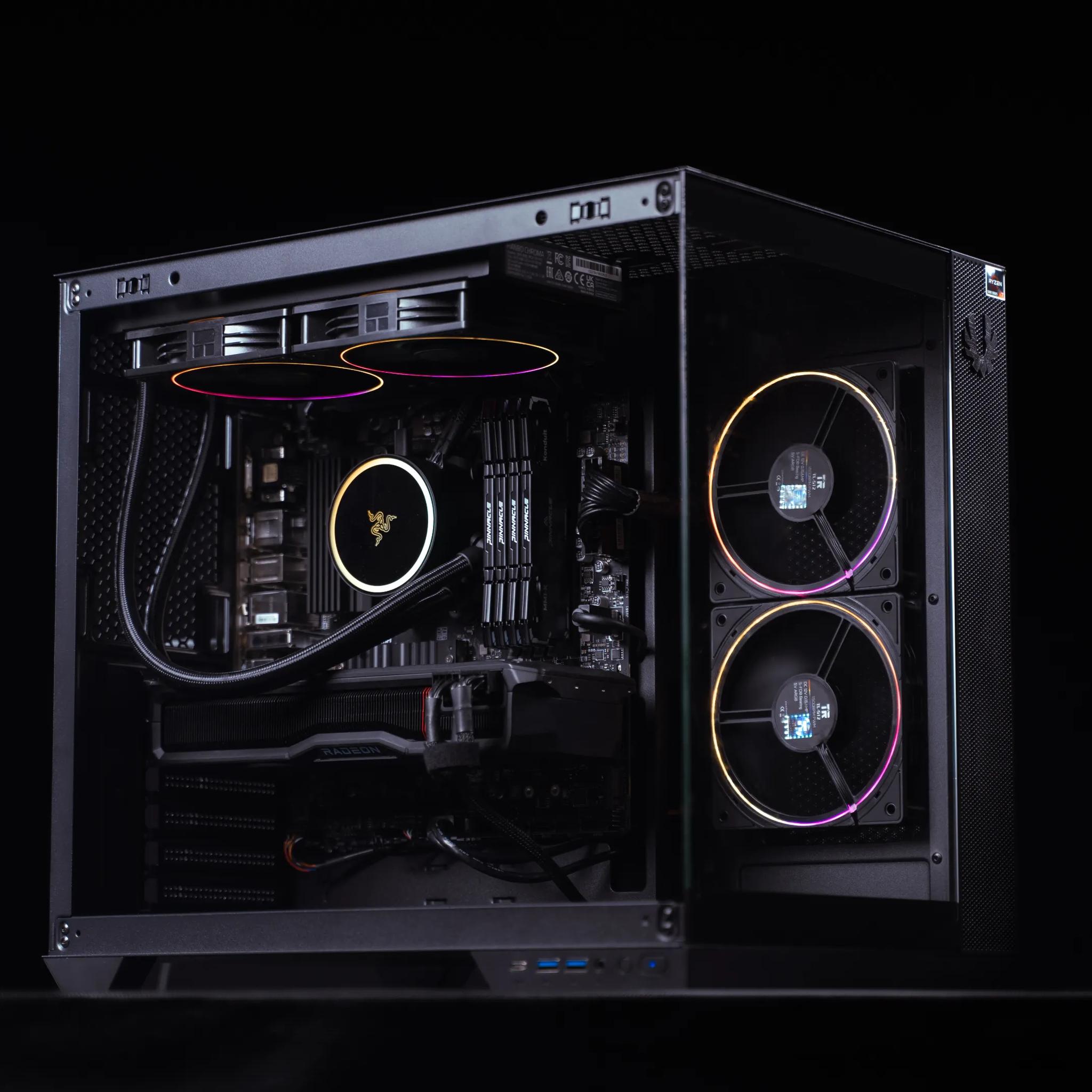 “Chrysochroa 2f” RX 7800 XT Ryzen 7 32GB Windows 11 2TB Gaming PC Powerhouse
