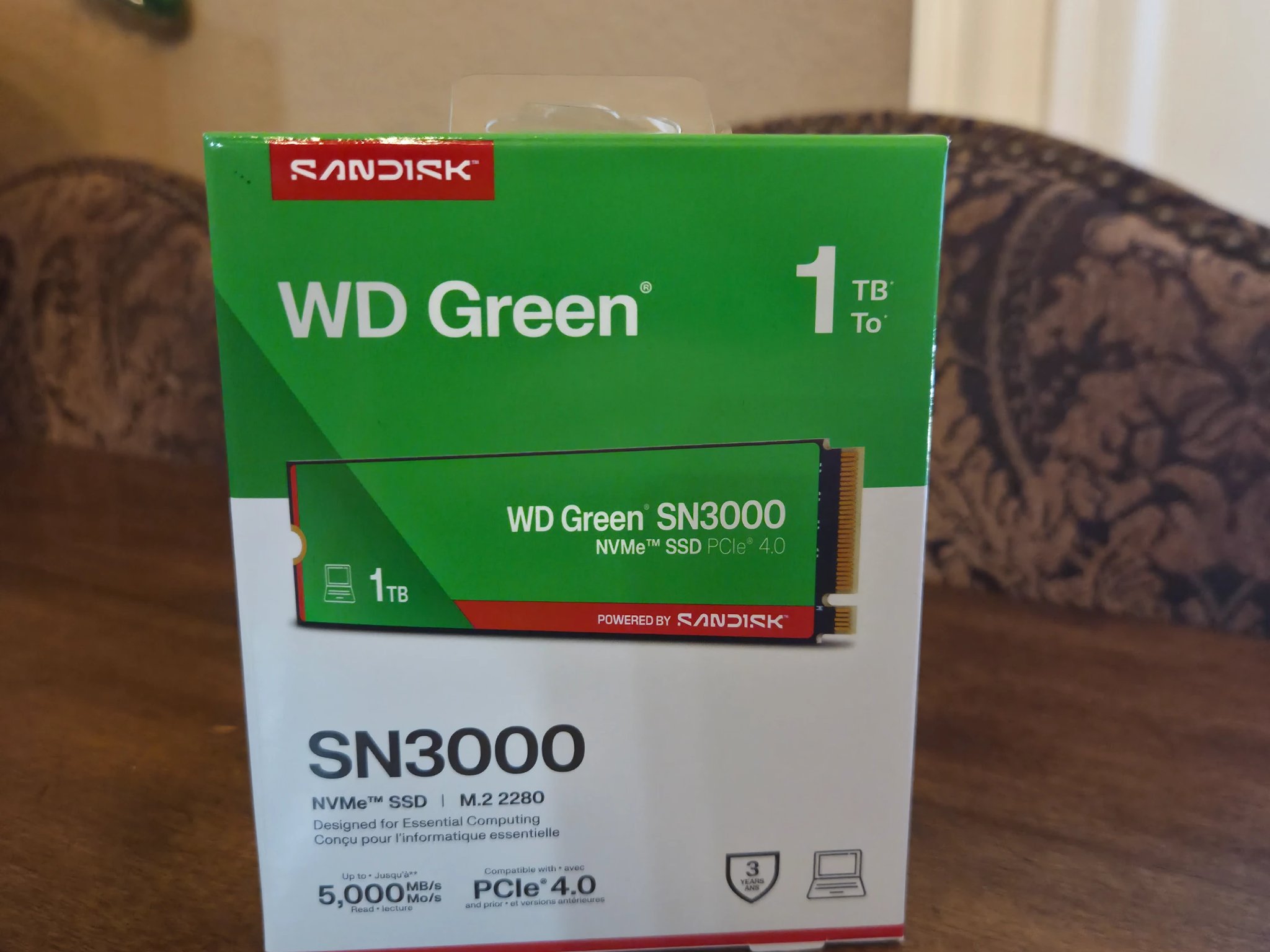 Sandisk WD Green SN3000 NVMe SSD - 1TB! BNIB!
