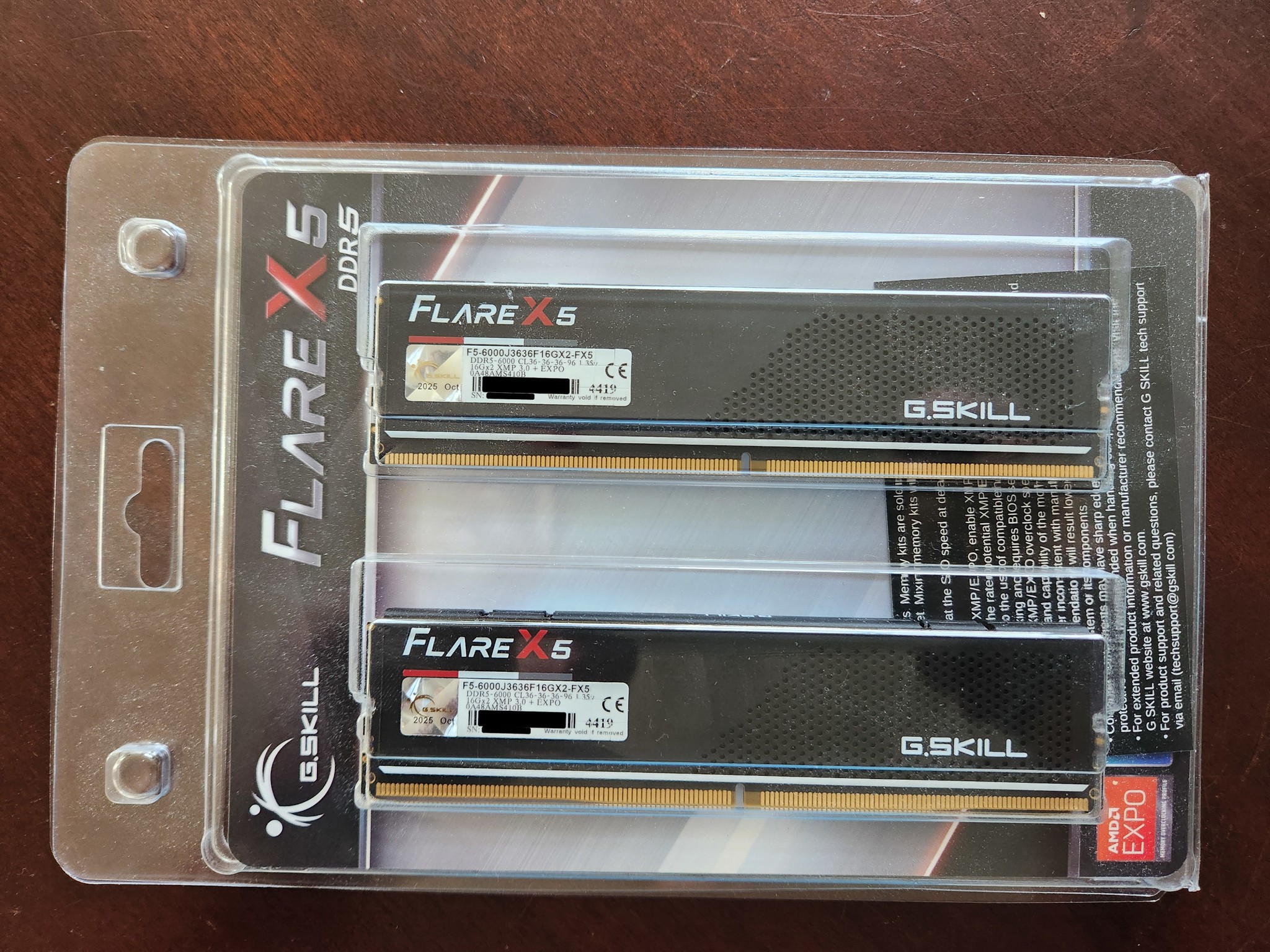 G.Skill Flare X5 DDR5 CL36 32GB