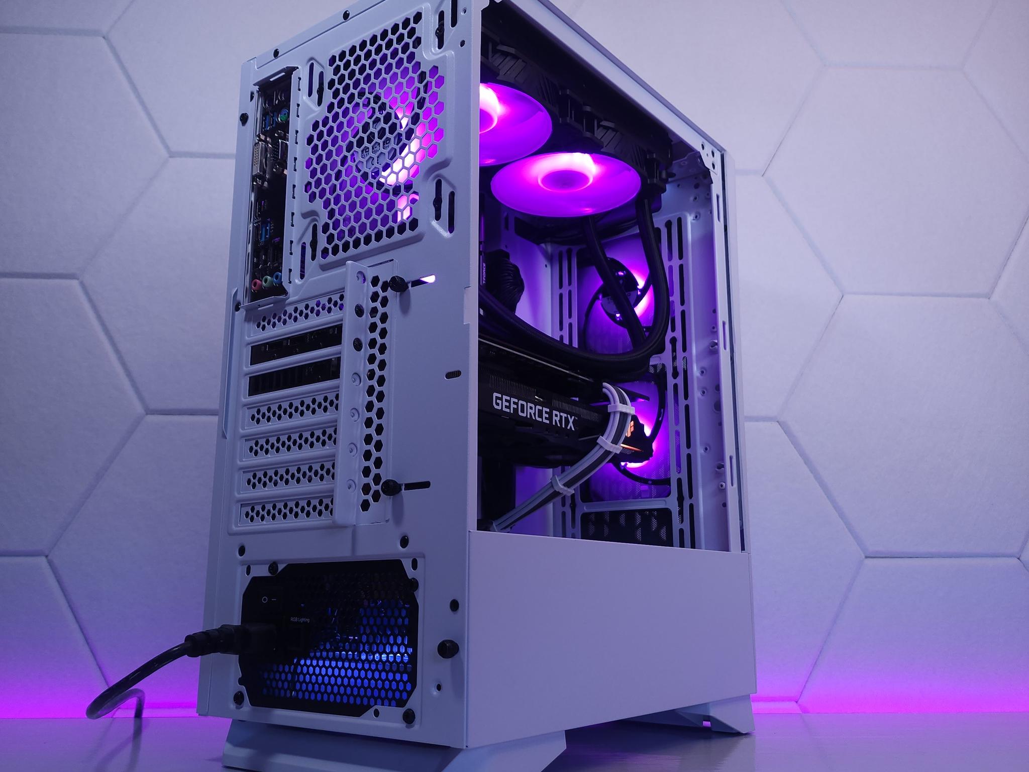 💜🤍RTX 3060Ti // Core i7 9700K // 16GB 3200MHz // 1TB NVMe Gen 3