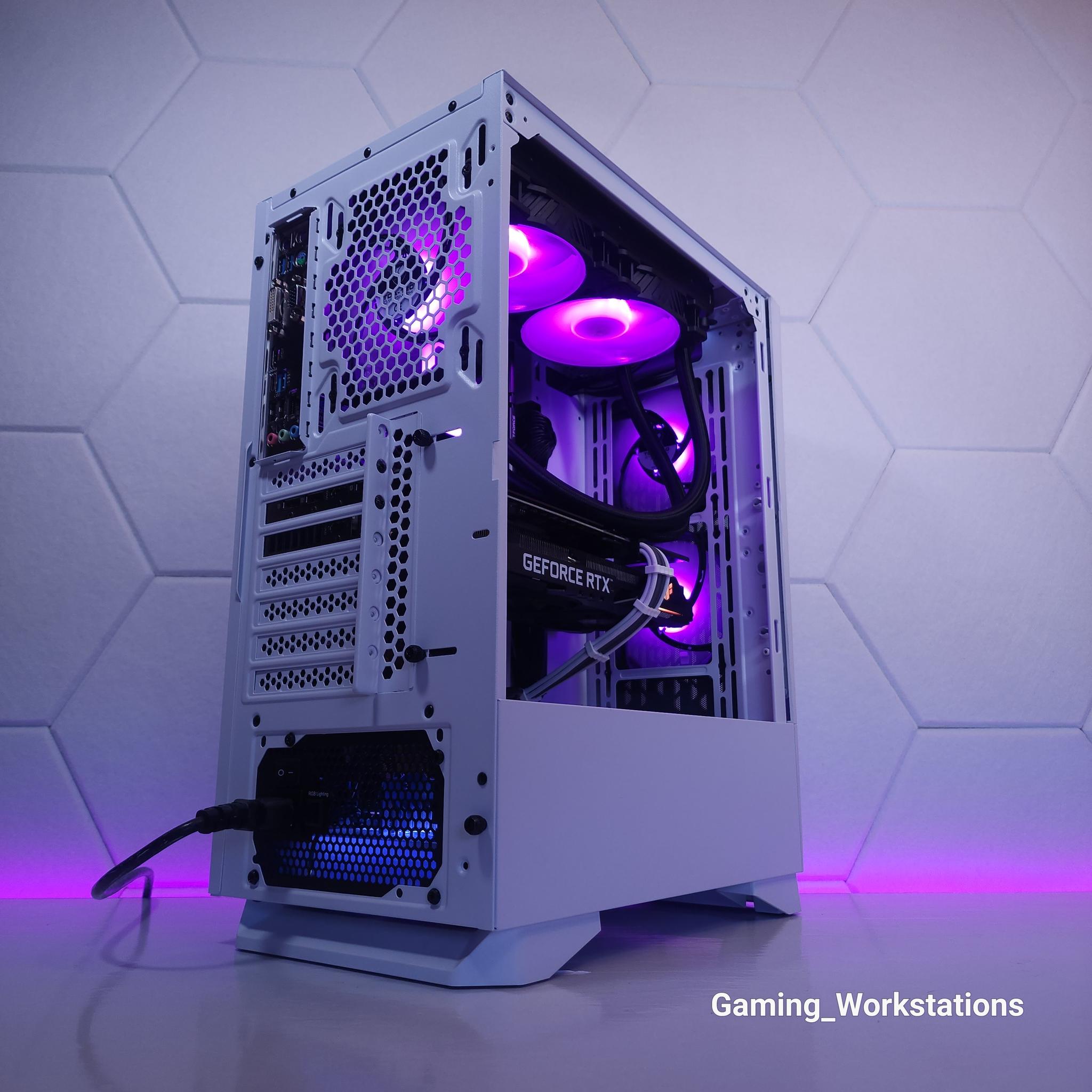 💜🤍RTX 3060Ti // Core i7 9700K // 16GB 3200MHz // 1TB NVMe Gen 3