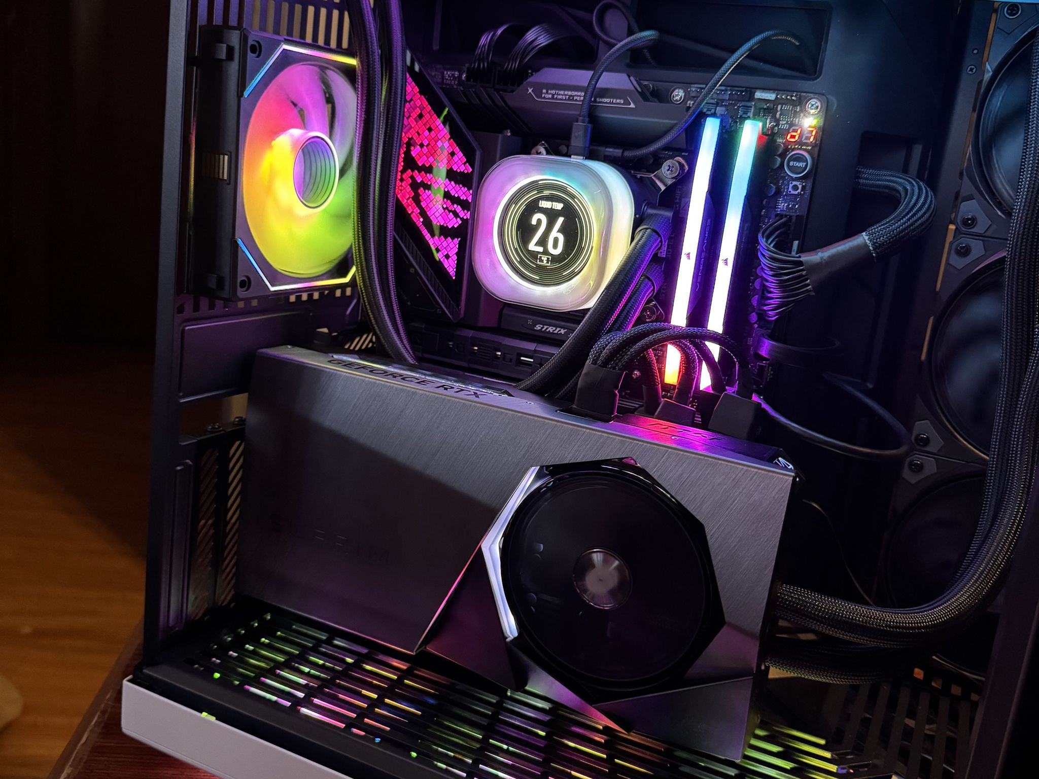 GeForce RTX 5090 Custom Gaming PC - Core Ultra 9 285, 64GB RAM, 2TB NVMe SSD