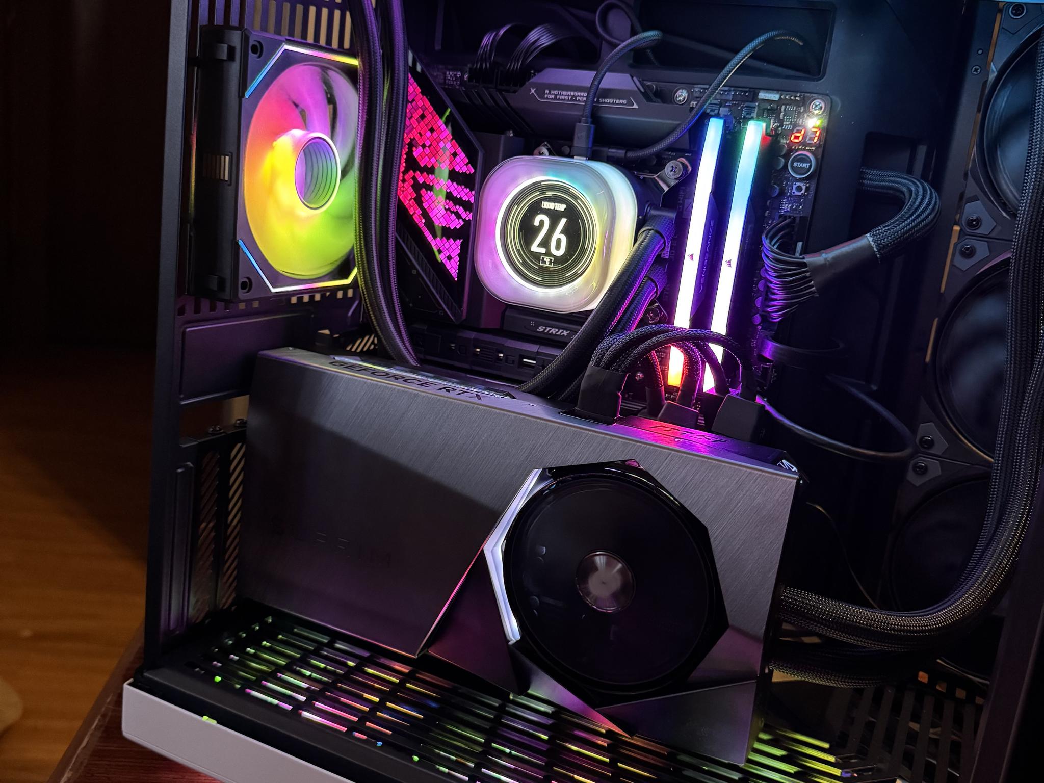 GeForce RTX 5090 Custom Gaming PC - Core Ultra 9 285, 64GB RAM, 2TB NVMe SSD
