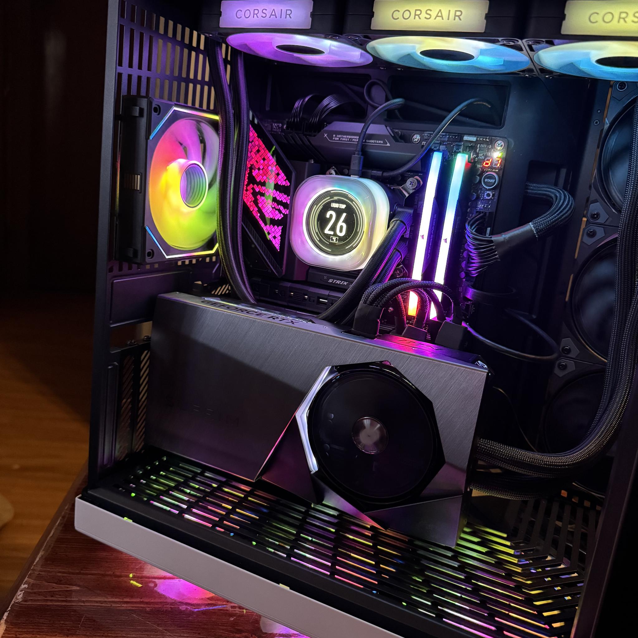 GeForce RTX 5090 Custom Gaming PC - Core Ultra 9 285, 64GB RAM, 2TB NVMe SSD