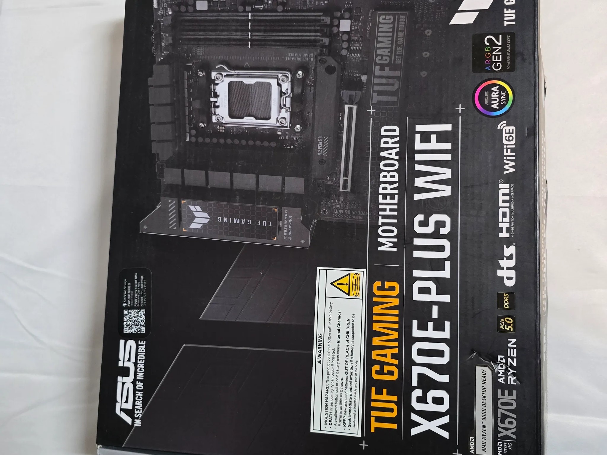 Tuf x670E-plus Wifi