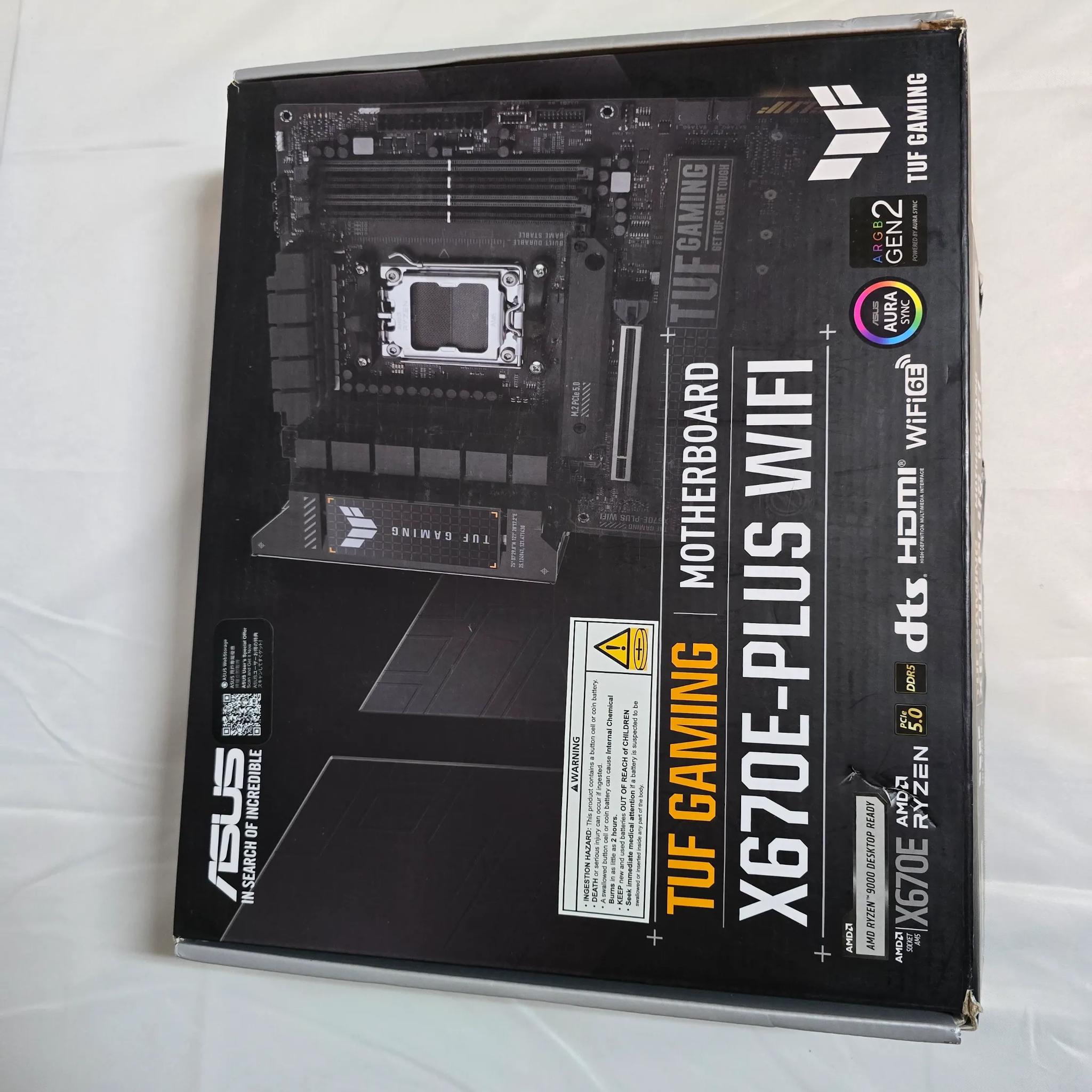 Tuf x670E-plus Wifi