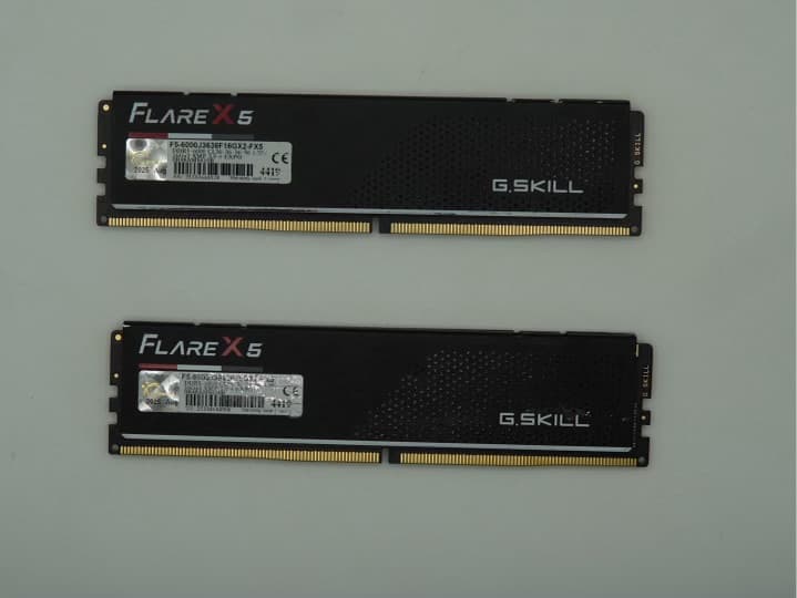 G.Skill Flare X5 32GB (2x16GB) PC5-48000 (DDR5-6000) RAM Memory C36-36-36-96