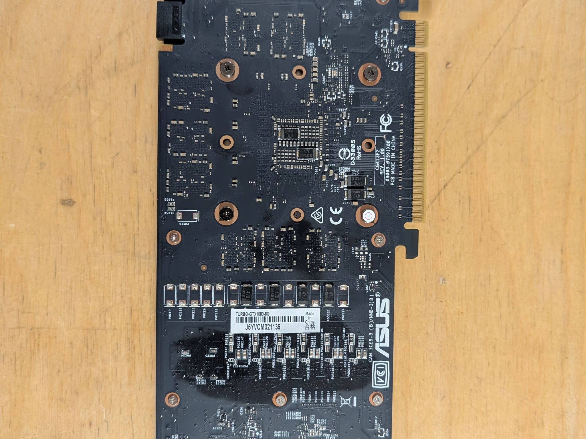 Asus Nvidia GTX 1080 Turbo 8GB