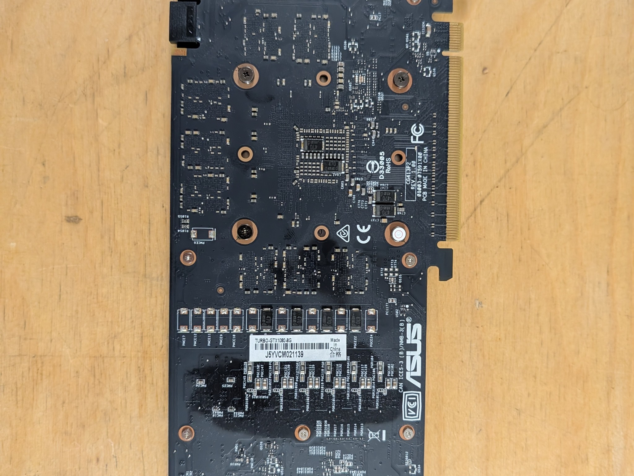 Asus Nvidia GTX 1080 Turbo 8GB
