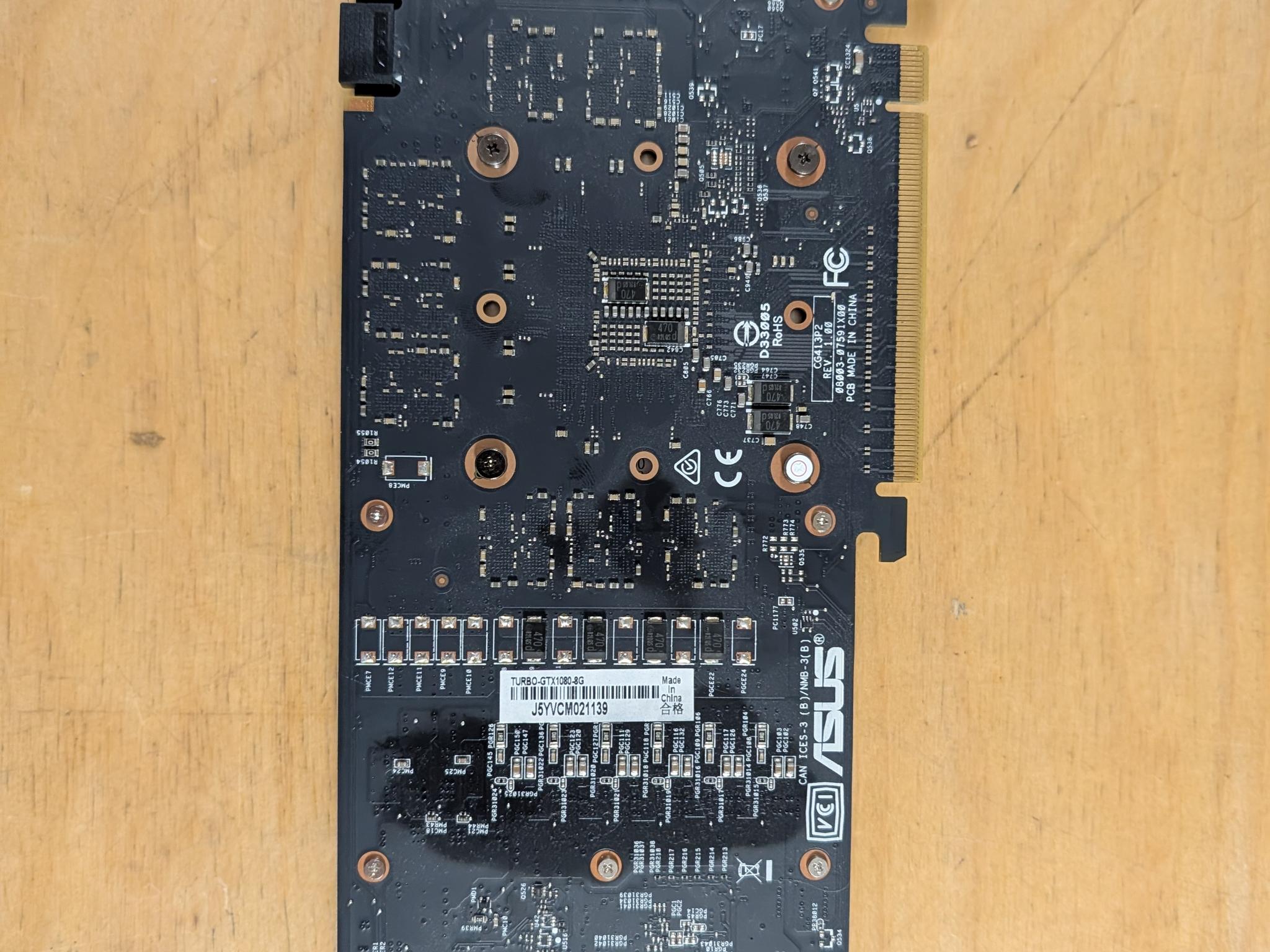 ASUS Turbo GeForce GTX 1080 - Image 3