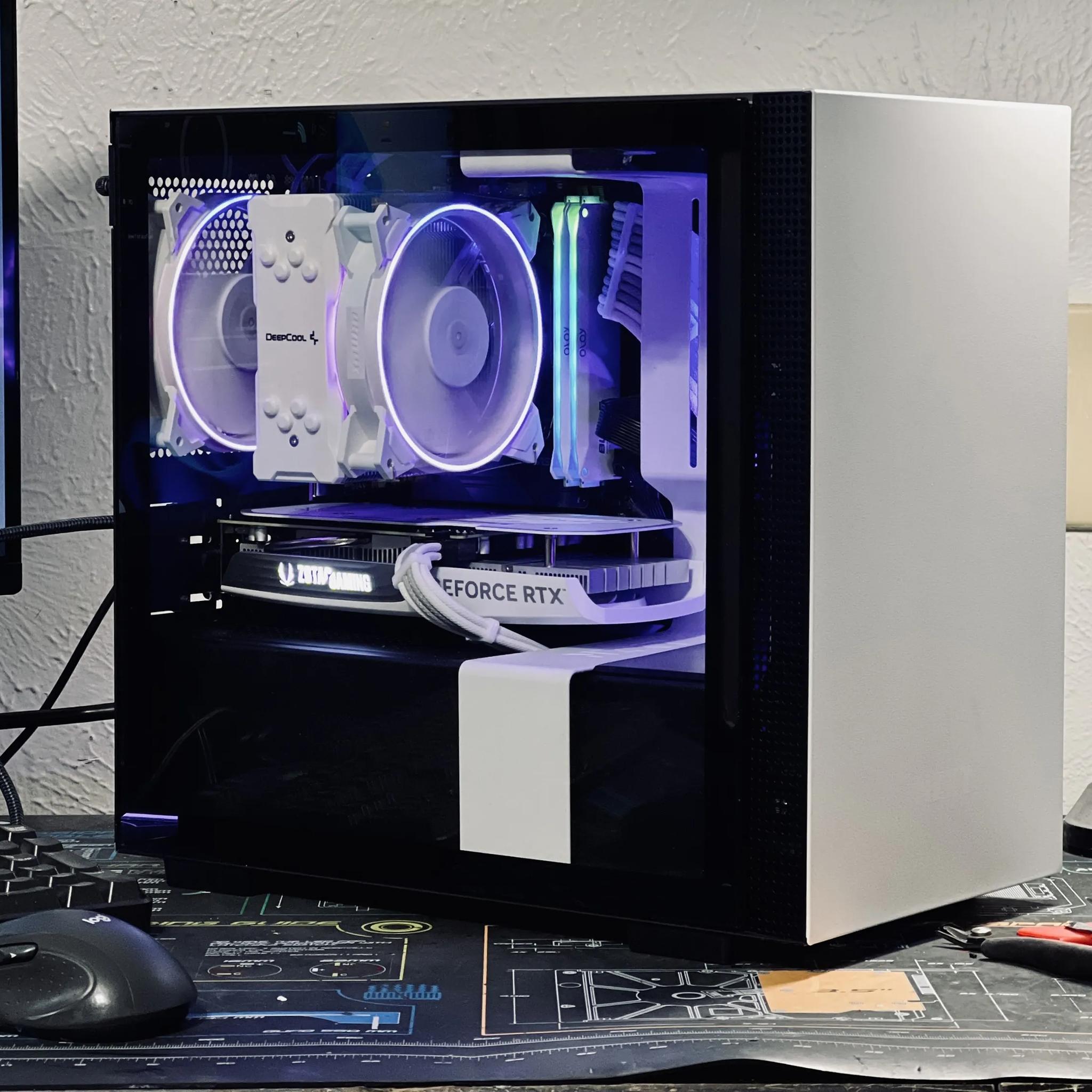 Newly Built Custom ITX Gaming PC - Ryzen 5600 | RTX 4060 | 2TB NVMe | 16GB DDR4 3600