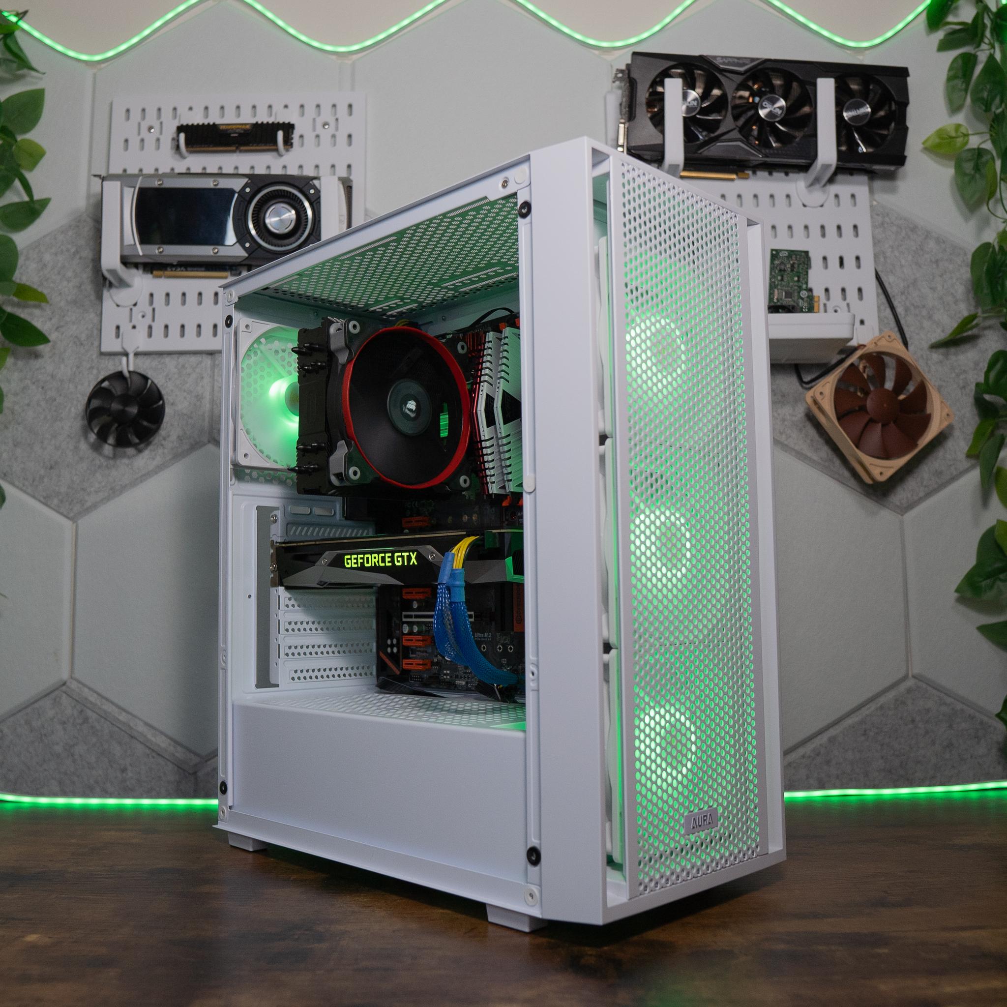 🔮🪄 BUDGET - BO6 Ready GAMING PC | NVIDIA GTX 1080 8GB FE | INTEL i7 7700 | 16GB DDR4 RAM | 1.24TB |