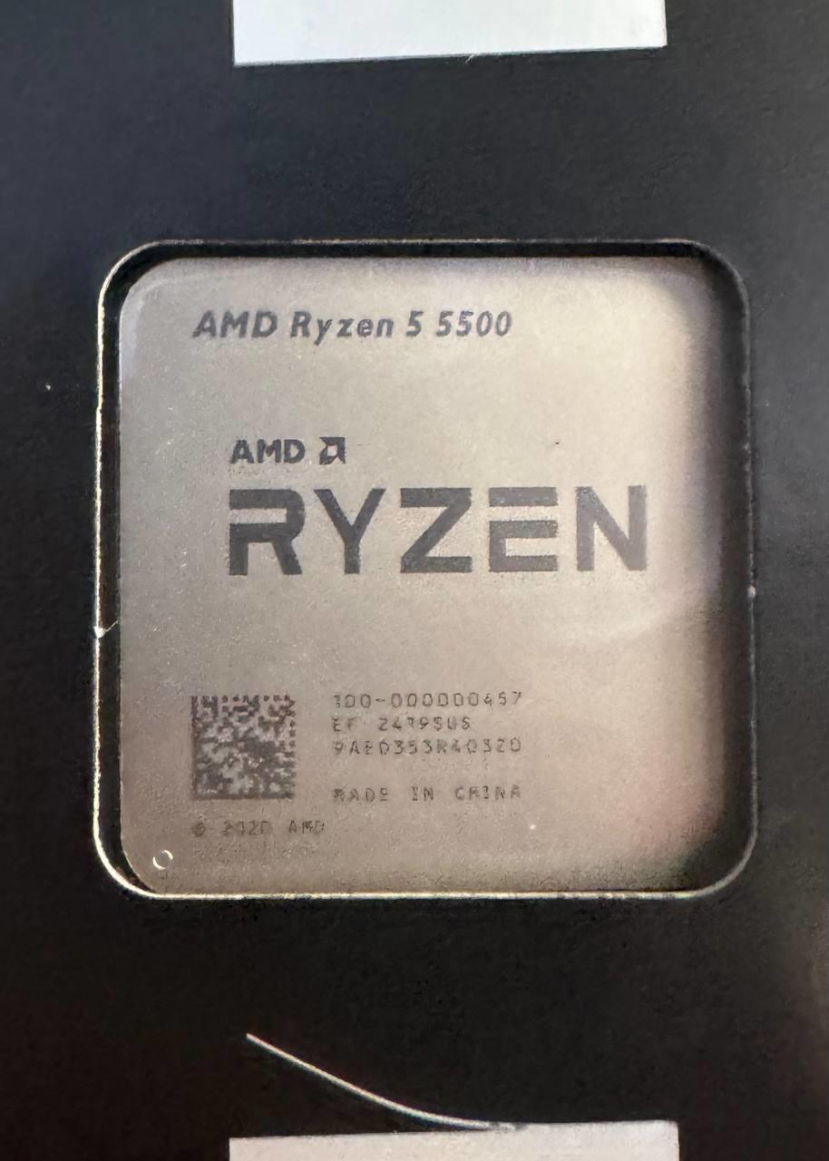 New Ryzen 5 5500 + AMD Wraith Stealth Cooler