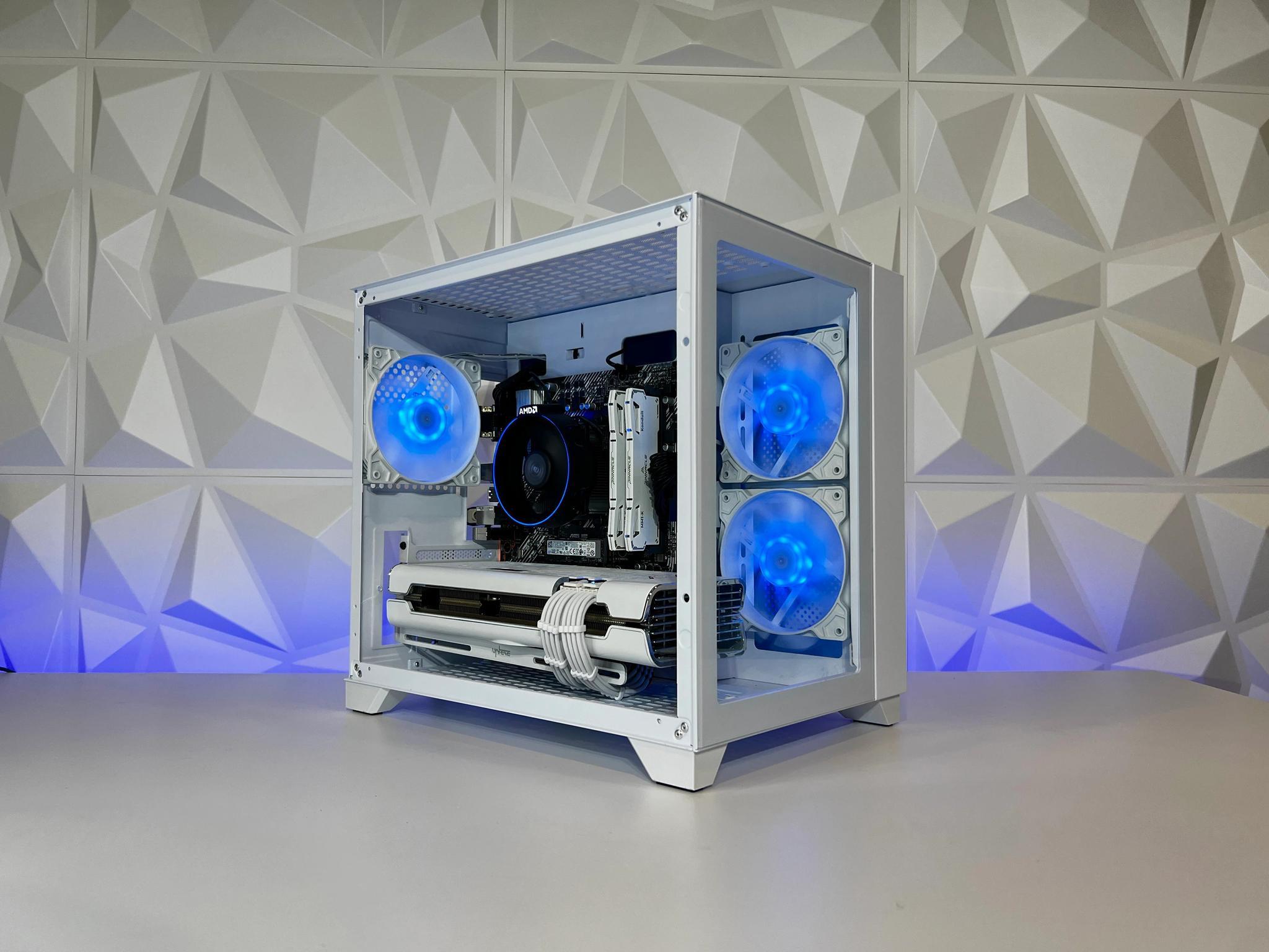 ❄️ AMD RX 5700 XT, AMD Ryzen 5 (6 Cores) | Gaming PC ❄️