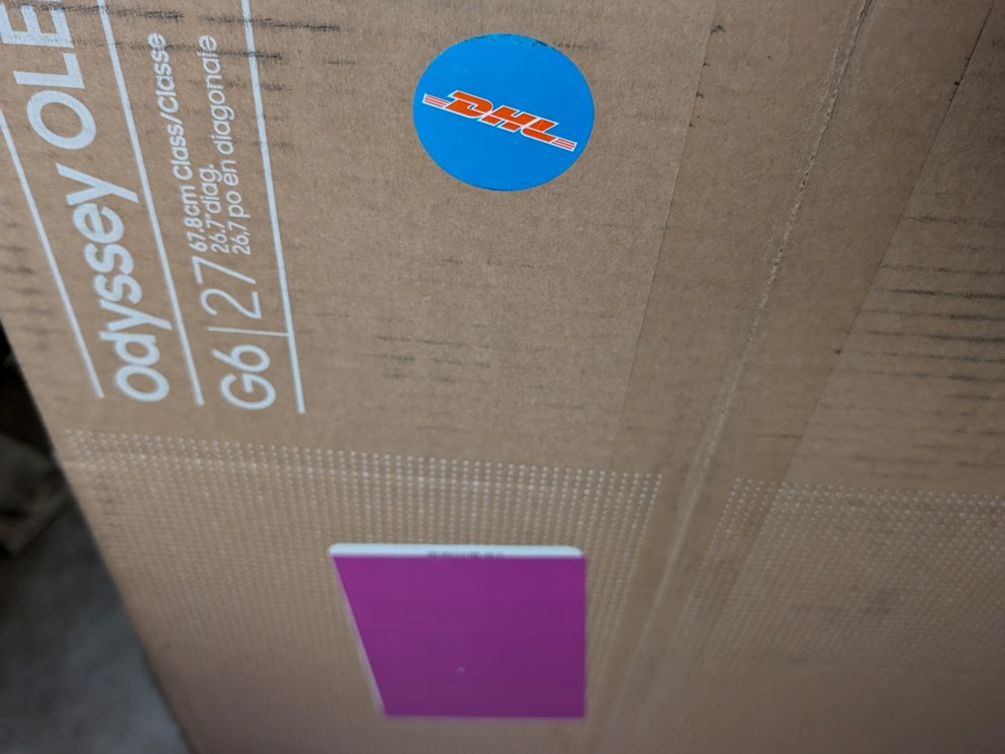 BNIB Samsung Odyssey OLED G6 (G60SD) QHD 360Hz Gaming Monitor (S27DG602SN)