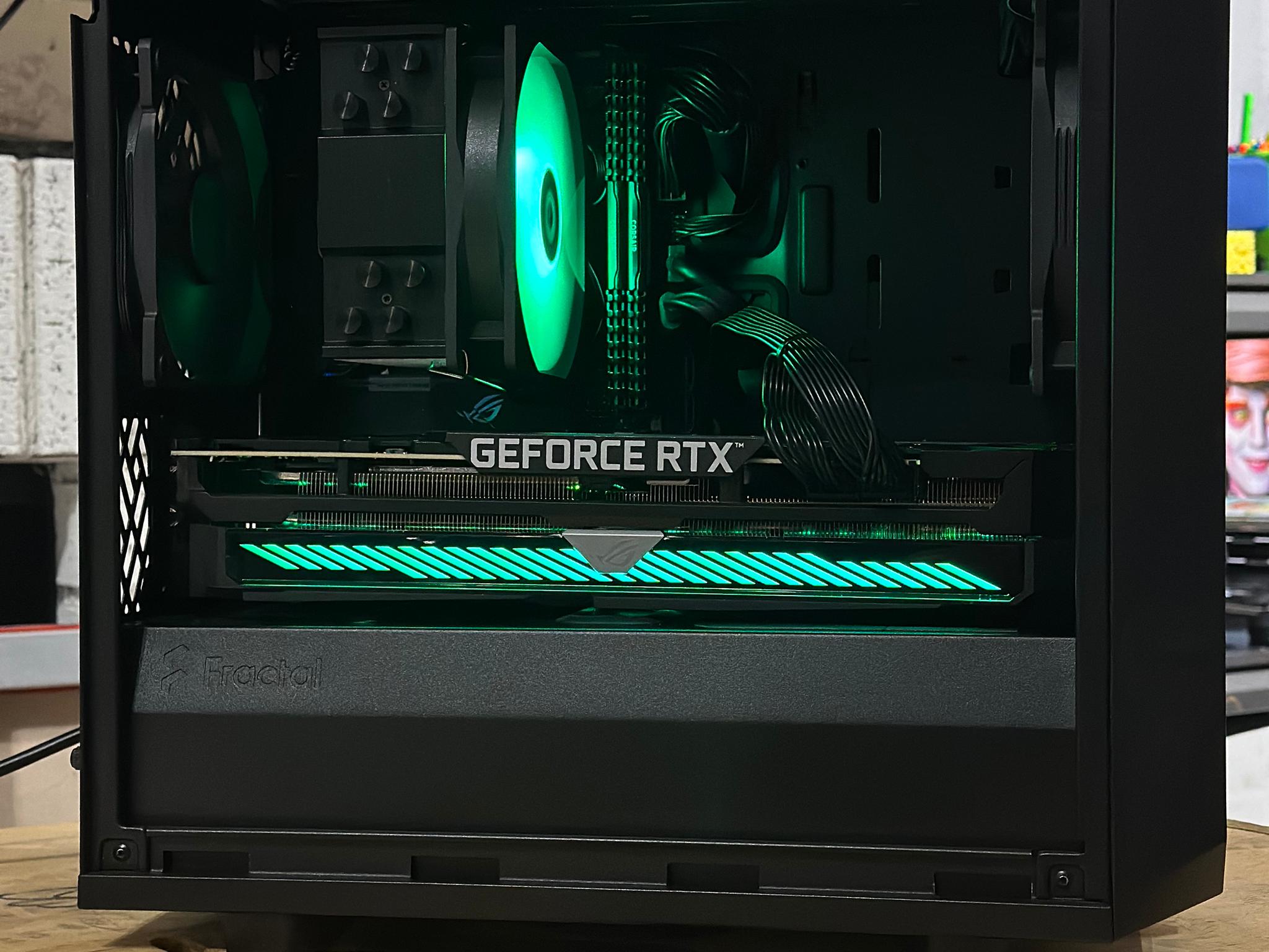 Dark Power: SFF  Ryzen 5600x, Strix 3070, Strix B550i, 1TB NVMe, Fractal NANO, BT/WiFI