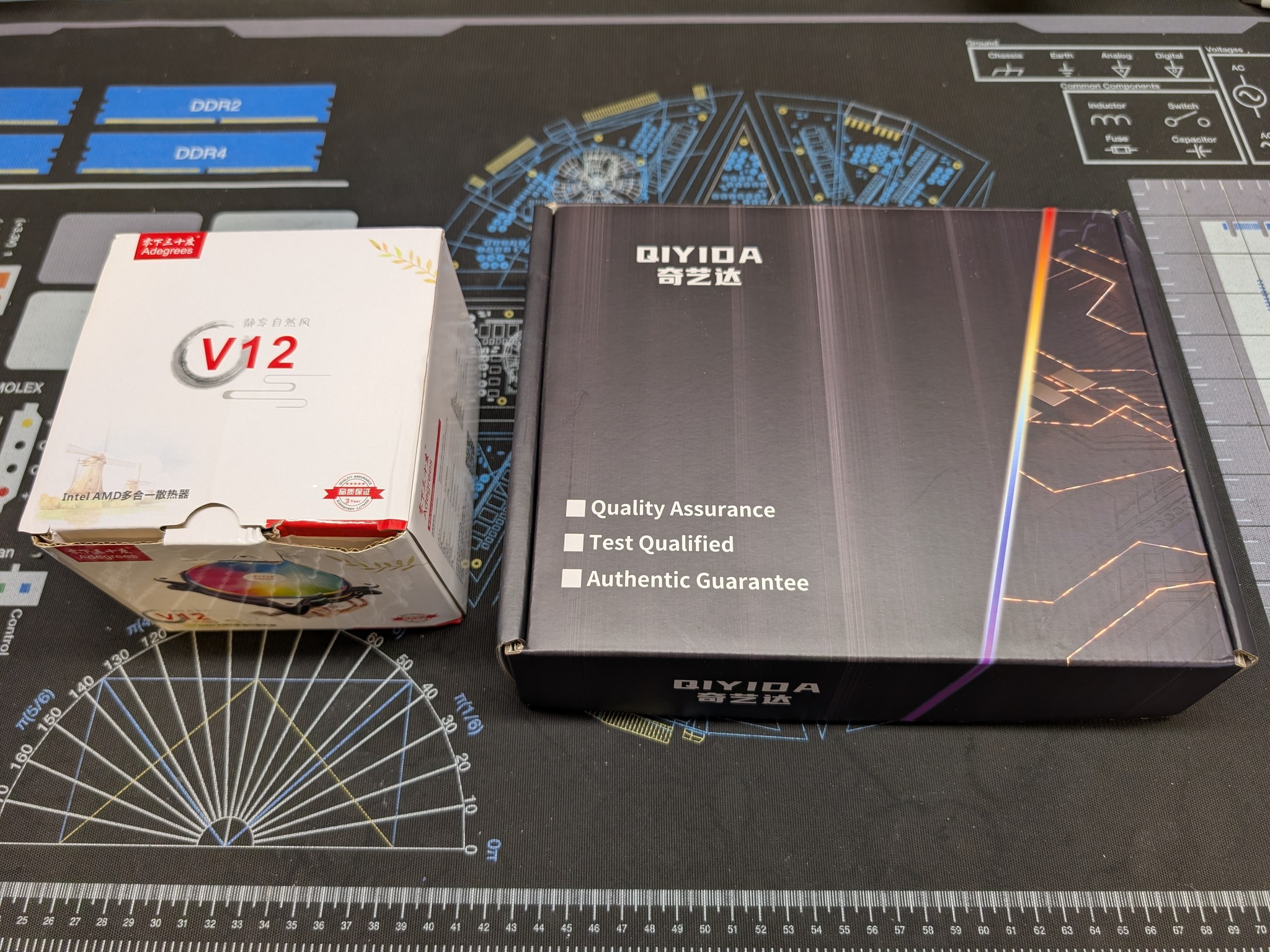 QIYIDA X99 Motherboard with Intel Xeon E5-2660 V3 CPU + CPU Cooler