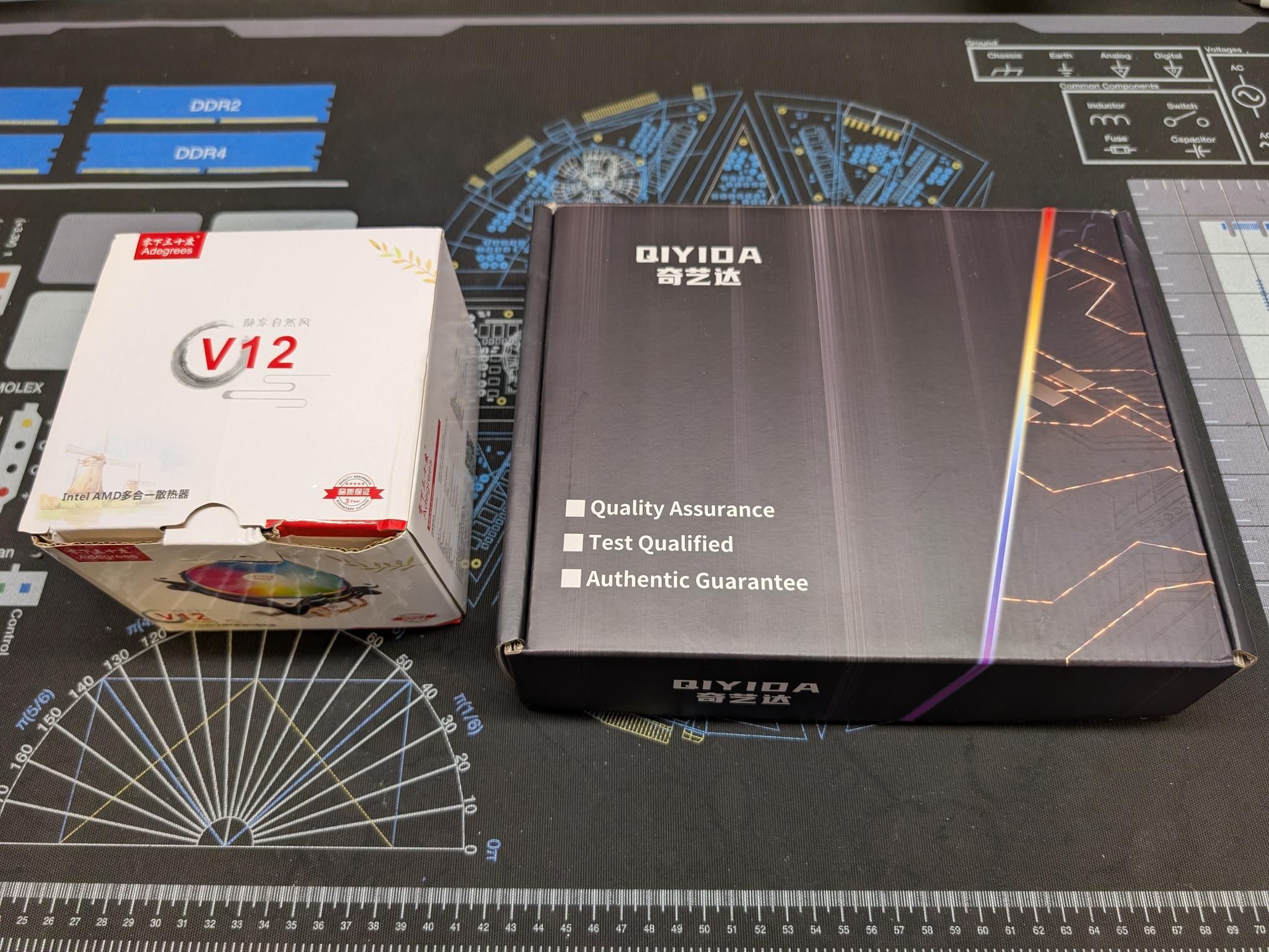 QIYIDA X99 Motherboard with Intel Xeon E5-2660 V3 CPU + CPU Cooler