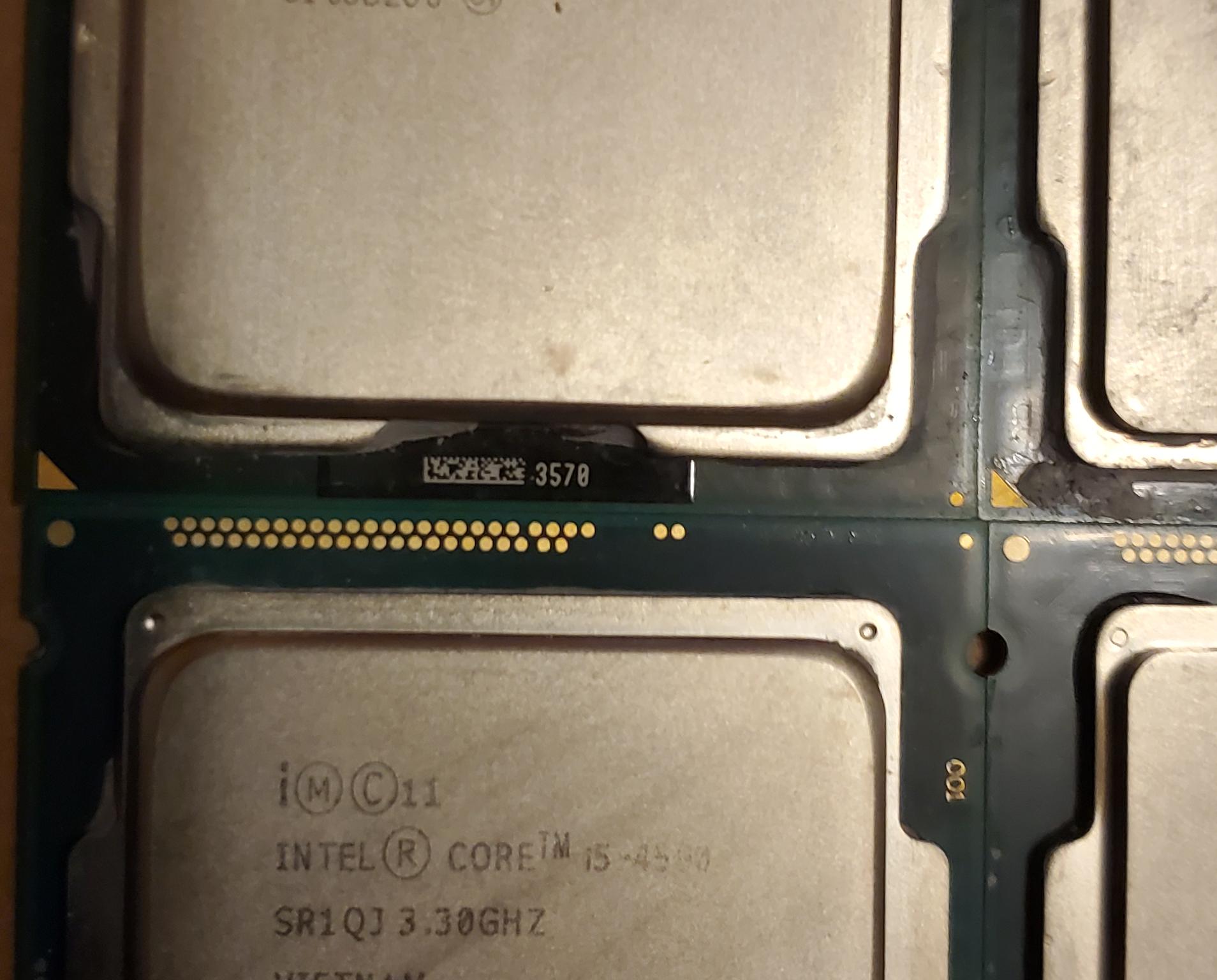 CPU BUNDLE INCL. I7 3770K I5 4590 I5 2500 I3 4130