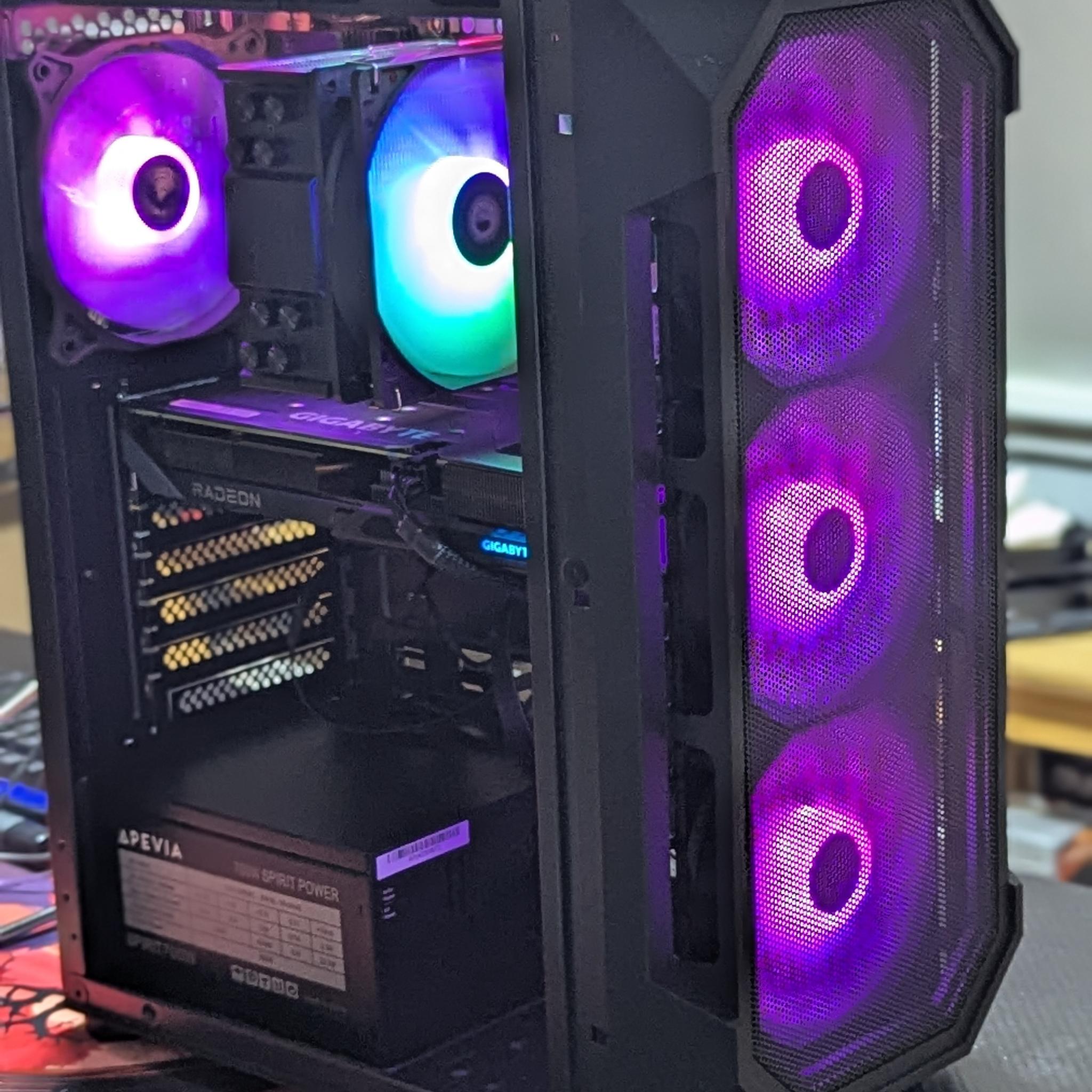 Gaming PC|AMD Ryzen 5 7600|Radeon RX 9060 XT|32 GB DDR5 6000 CL30|1 TB SSD|Windows 11 Home