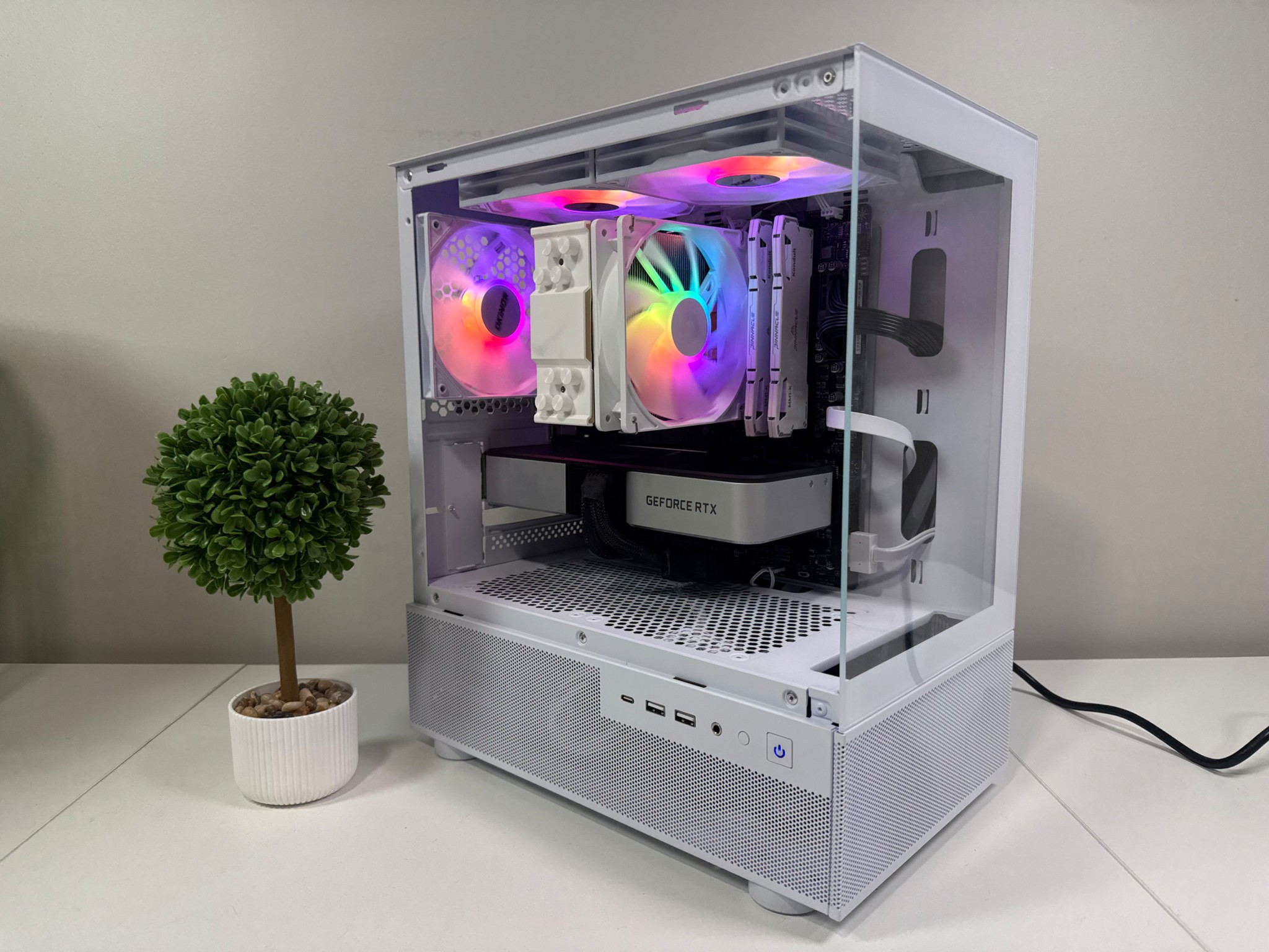 RTX 3060ti | Ryzen 5 5600 | 32GB DDR4 | 1TB SSD | 650W Gold PSU | ARGB Fans | Windows 11 PRO