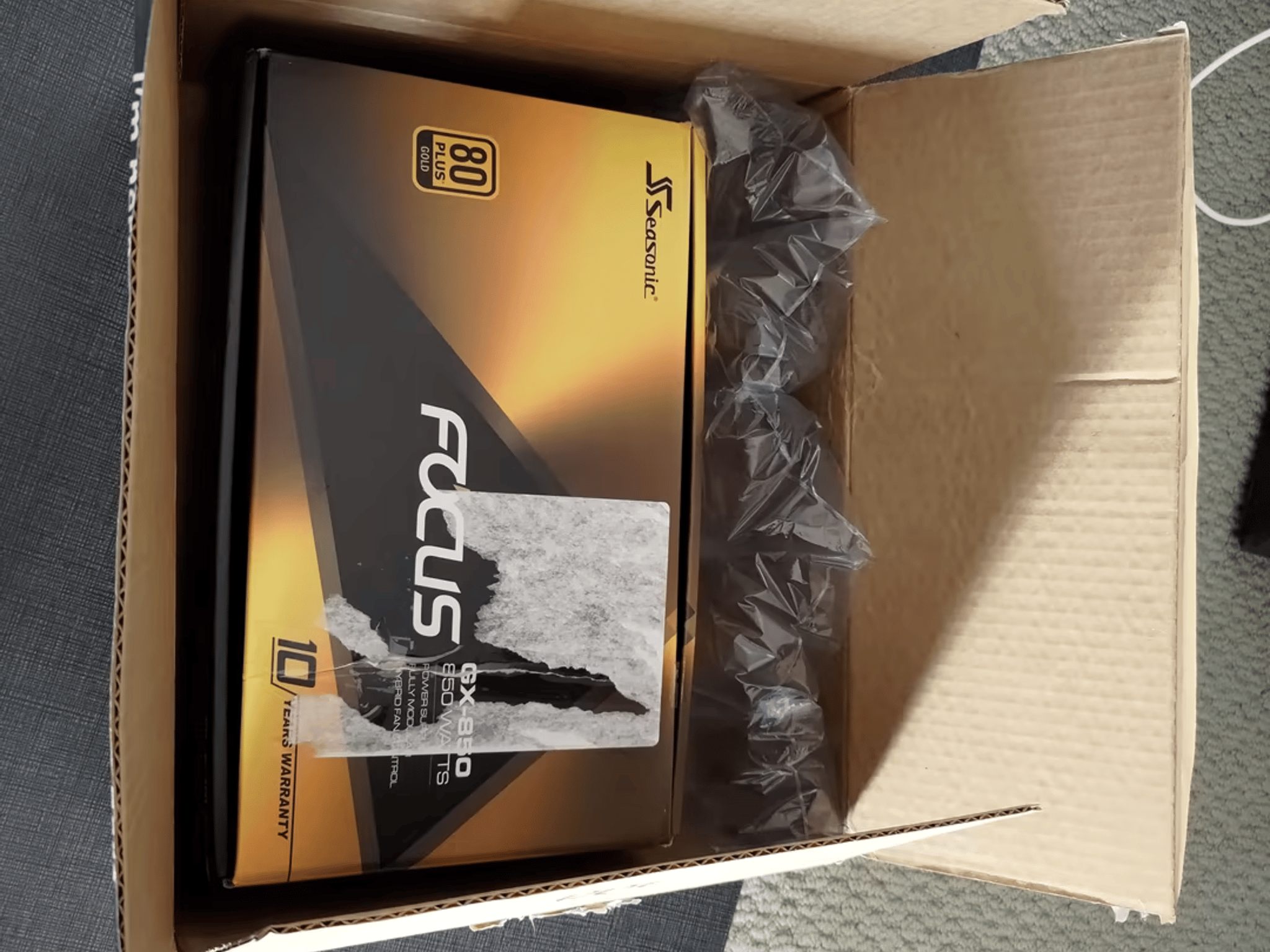 Seasonic Focus GX-850 850W 80+ Gold Rated Tier A PSU