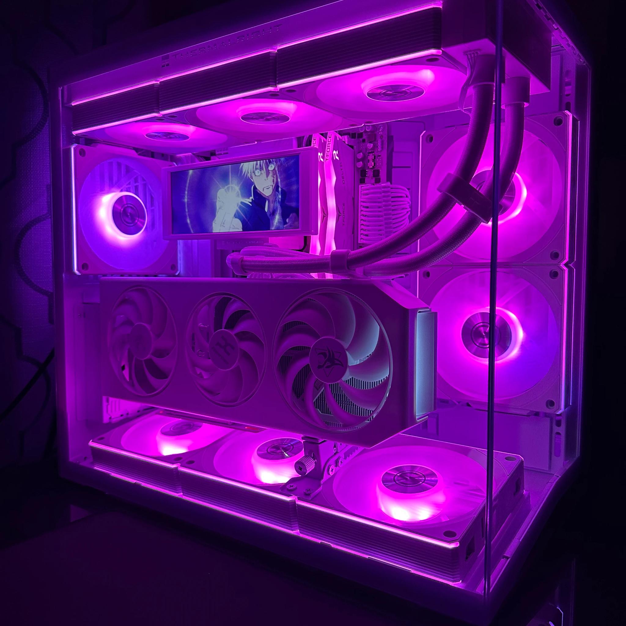 All White Gaming PC | RX 9070 XT | Ryzen 7 9700X