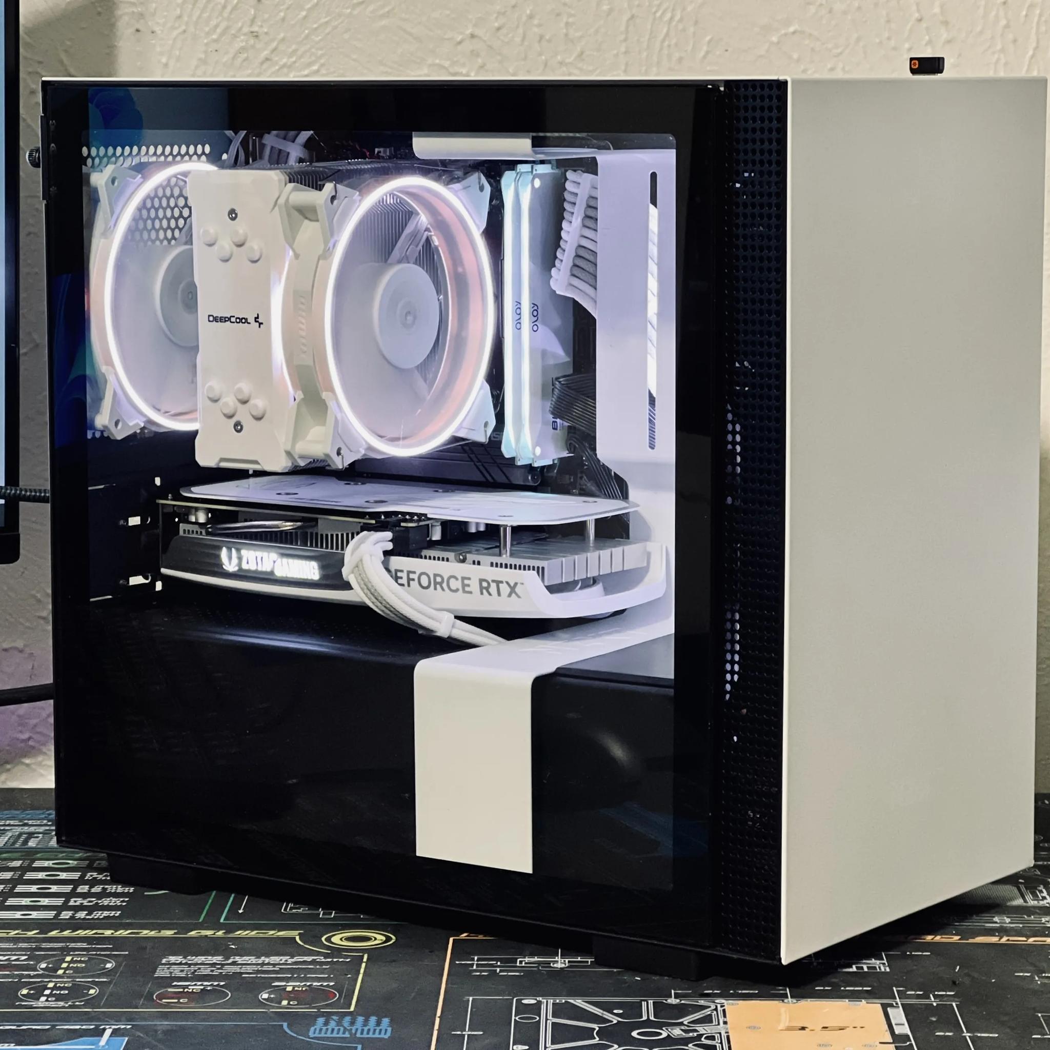 Newly Built Custom ITX Gaming PC - Ryzen 5600 | RTX 4060 | 2TB NVMe | 16GB DDR4 3600