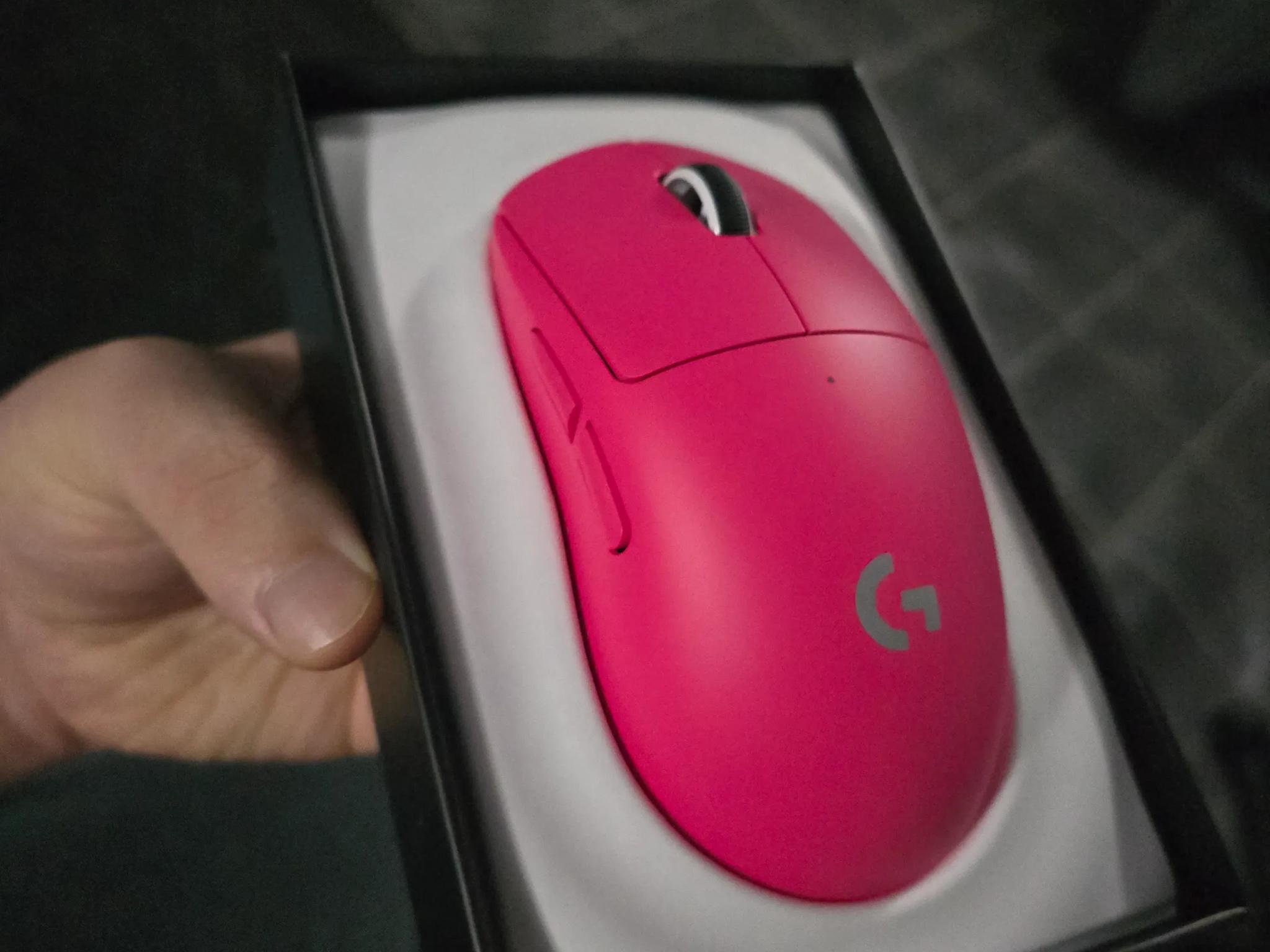 Logitech G Pro x Superlight 2 Wireless Gaming Mouse Magenta/Pink