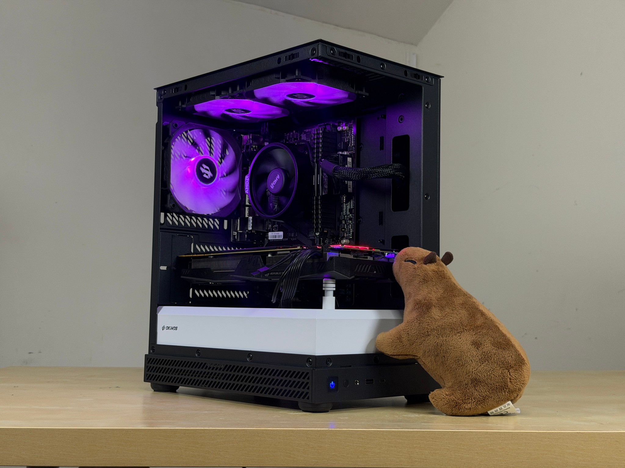 FREE SHIP | Ryzen 5 2600 | GTX 1080 | 16GB RAM | 500gb SSD - WIFI + BT |  🐼 1080p Gaming PC 🐼