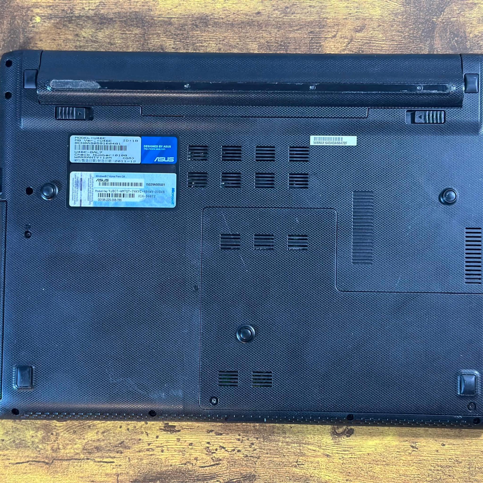 Asus U46E | Intel i7 2640M | 8GB DDR3 | 120GB SSD | Intel HD Graphics | Windows 11 | 14" Laptop