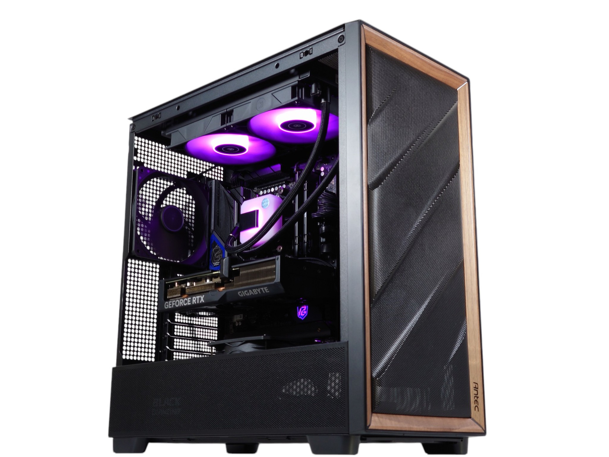 🖤🪵Extreme Gaming PC 🪈 Nvidia RTX 4070 Ti Super 16GB🪈 AMD Ryzen 7 9700X 8-Core 🪈 32GB DDR5 Ram🪈