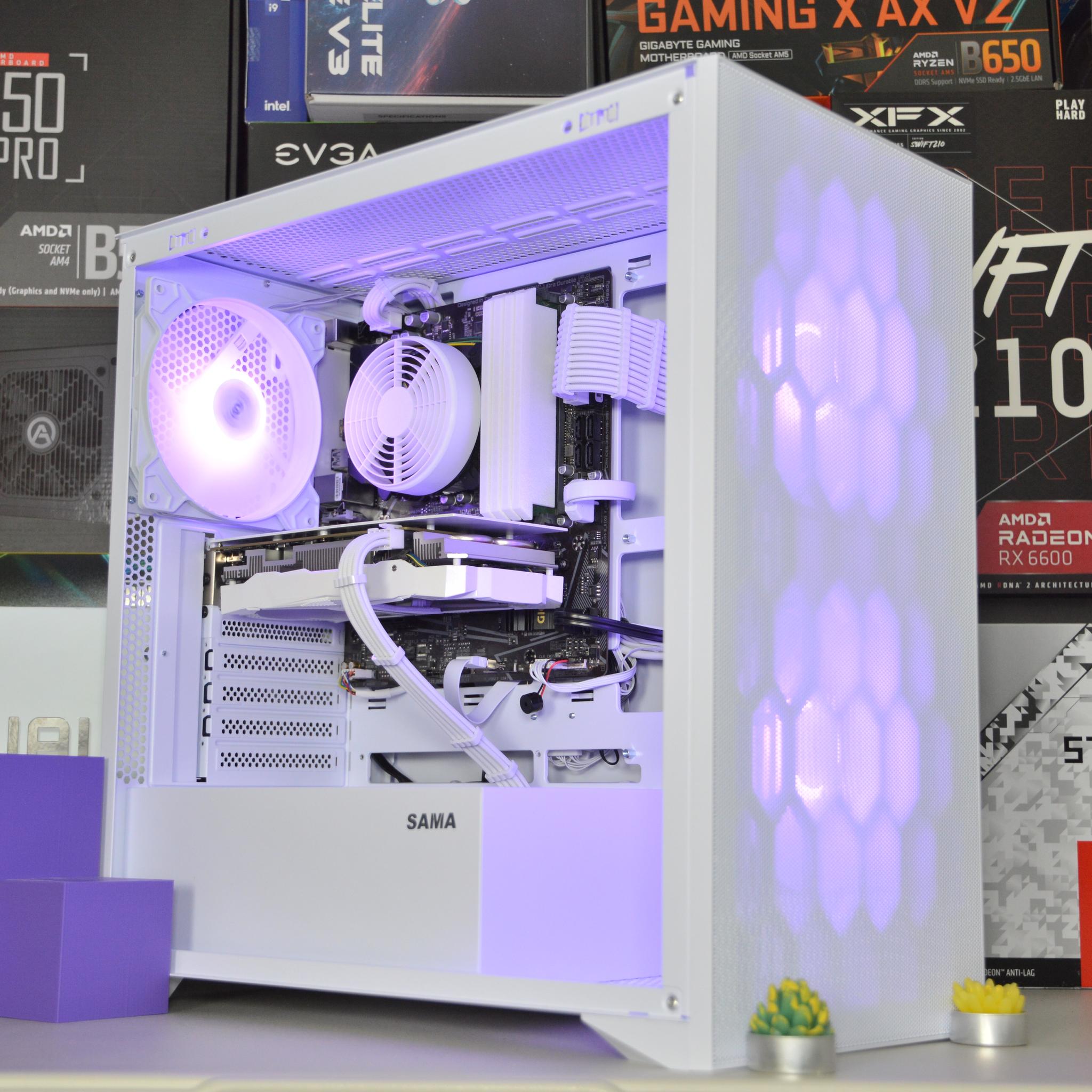 🧊🧊| RTX 2060 SUPER 6GB | INTEL i3-10100 | 16GB DDR4 RAM | 1 TB Storage | Ice Box 3.0 |