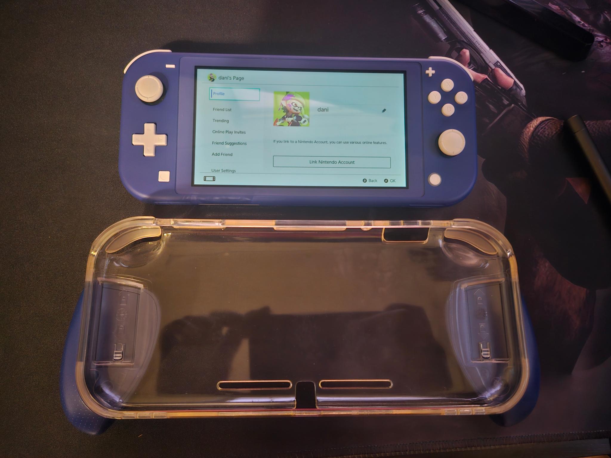 Switch Lite Purple with 128gb Sd Card