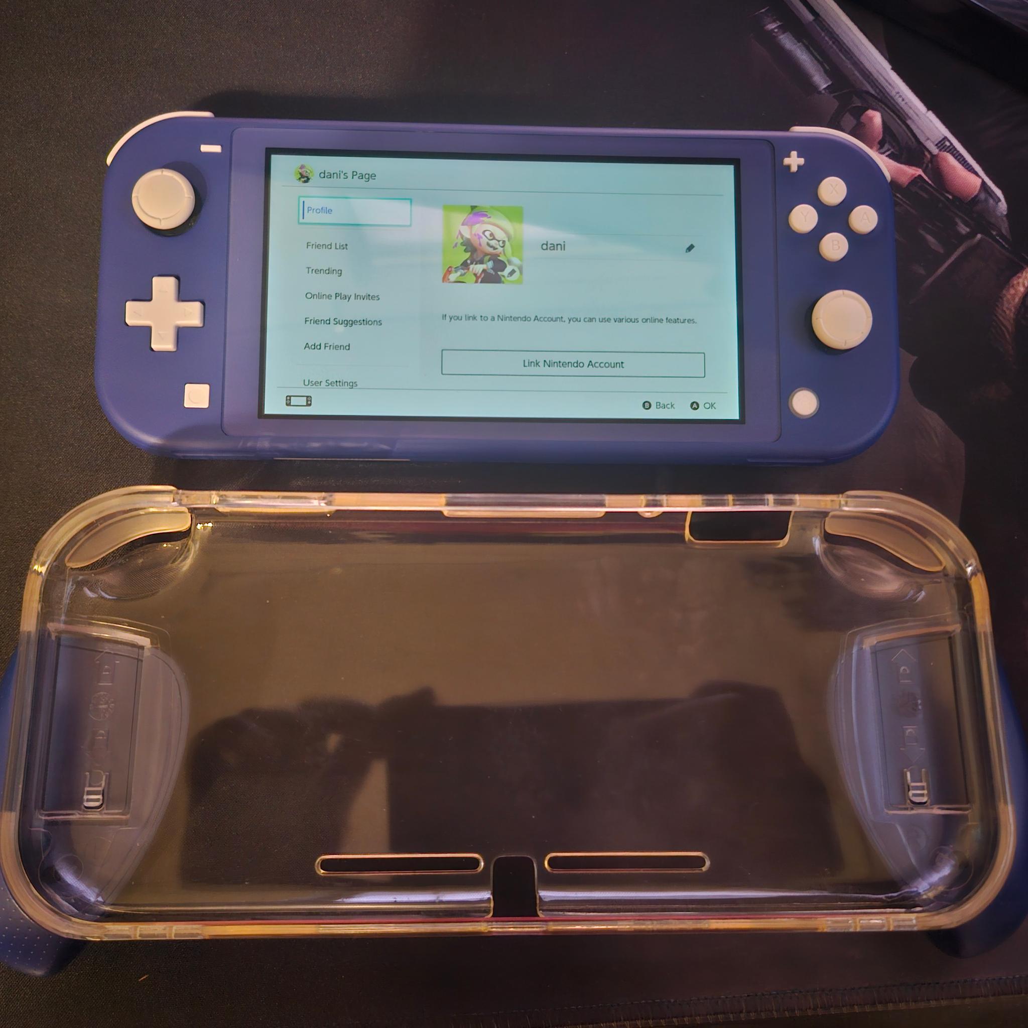 Switch Lite Purple with 128gb Sd Card