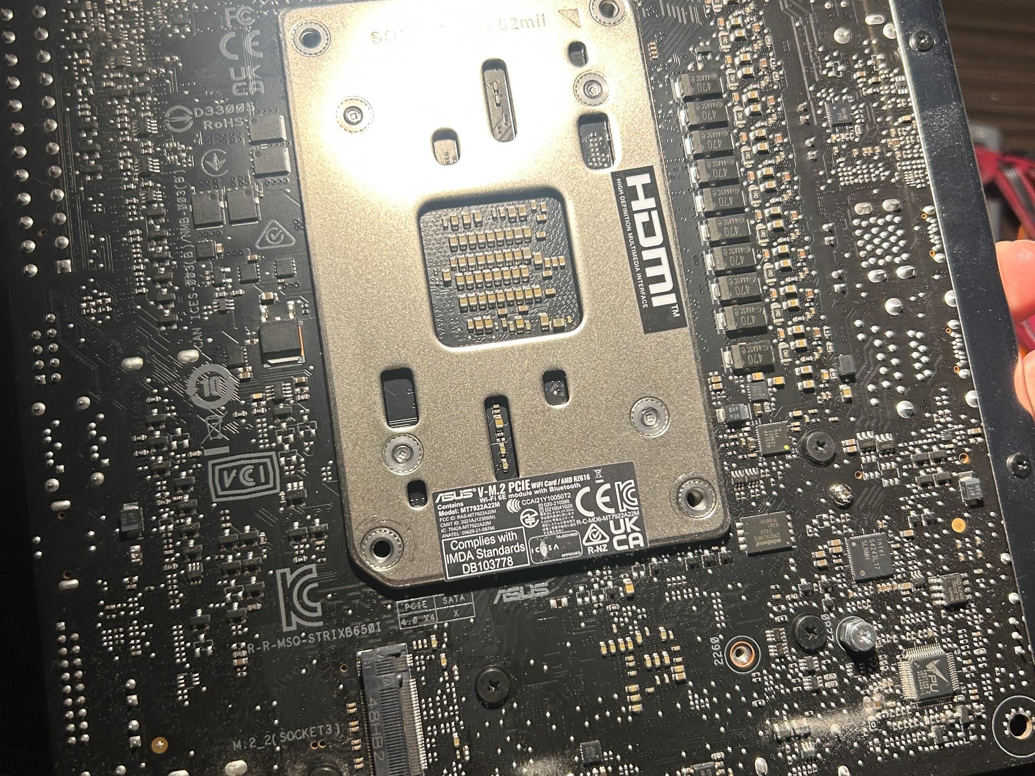 Asus ROG Strix B650e-i ITX WIFI motherboard AM5