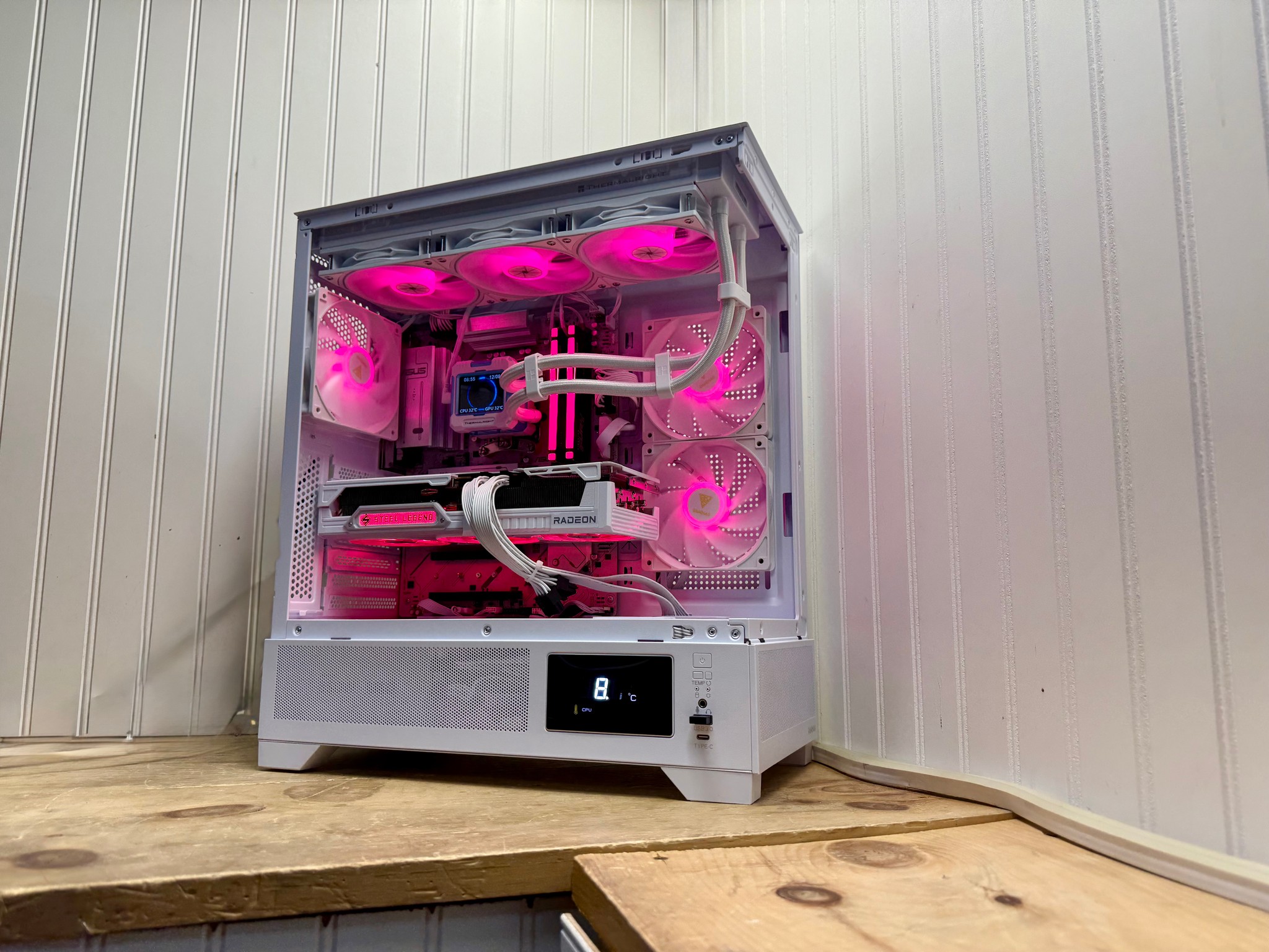 ⚡FROST TITAN V2 – RX 9070 XT + Ryzen 7 9800X3D | 360mm AIO | 32GDD5 FLAGSHIP 4K GAMING BEAST ⚡