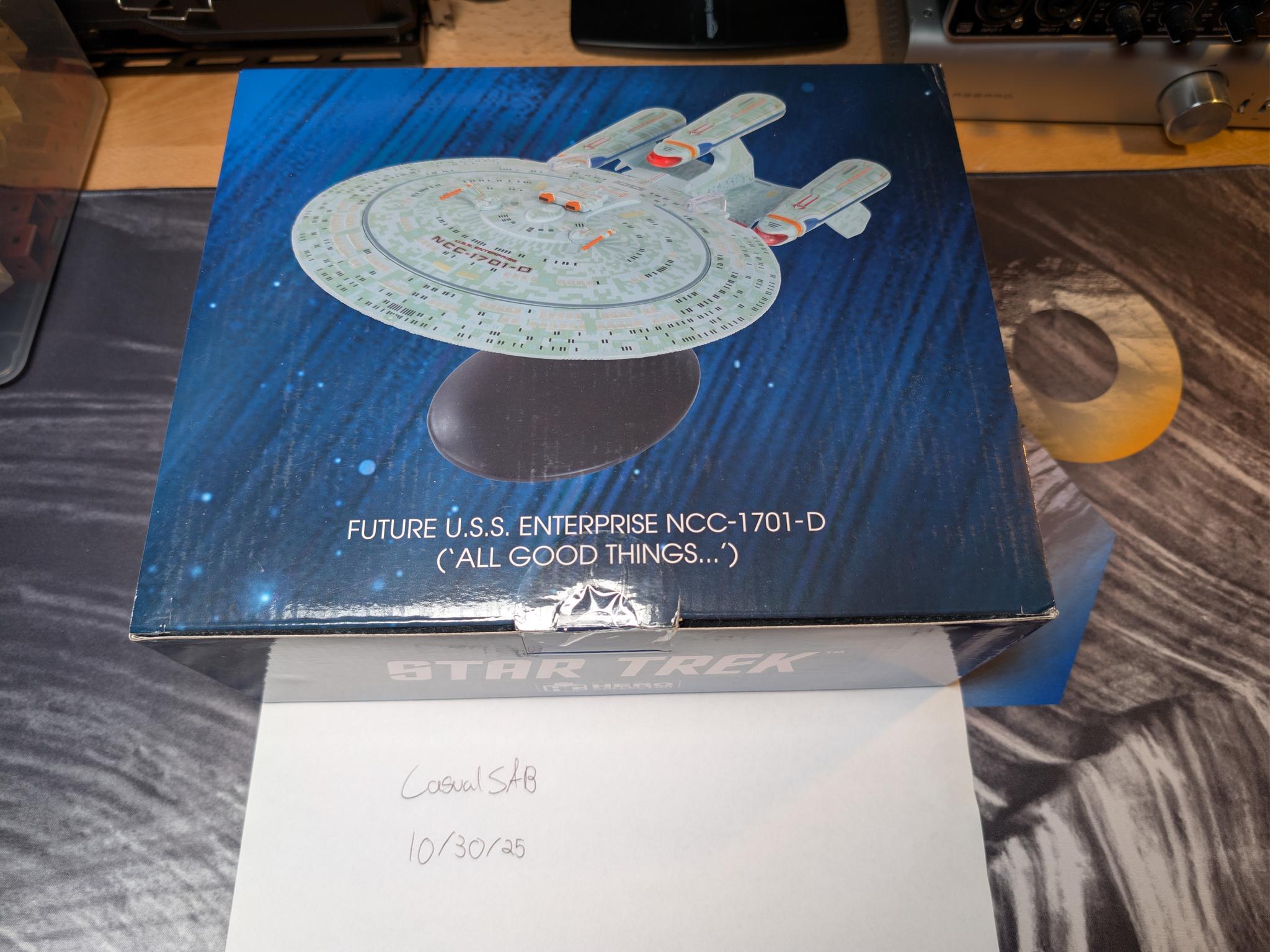 Eaglemoss Star Trek XL USS Enterprise NCC-1701-D "All Good Things" Dreadnought