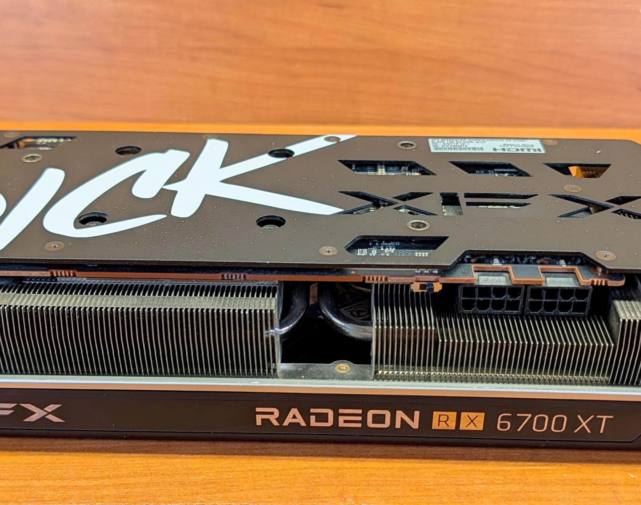 XFX Speedster QICK 319 BLACK RX 6700 XT Graphics Card GPU