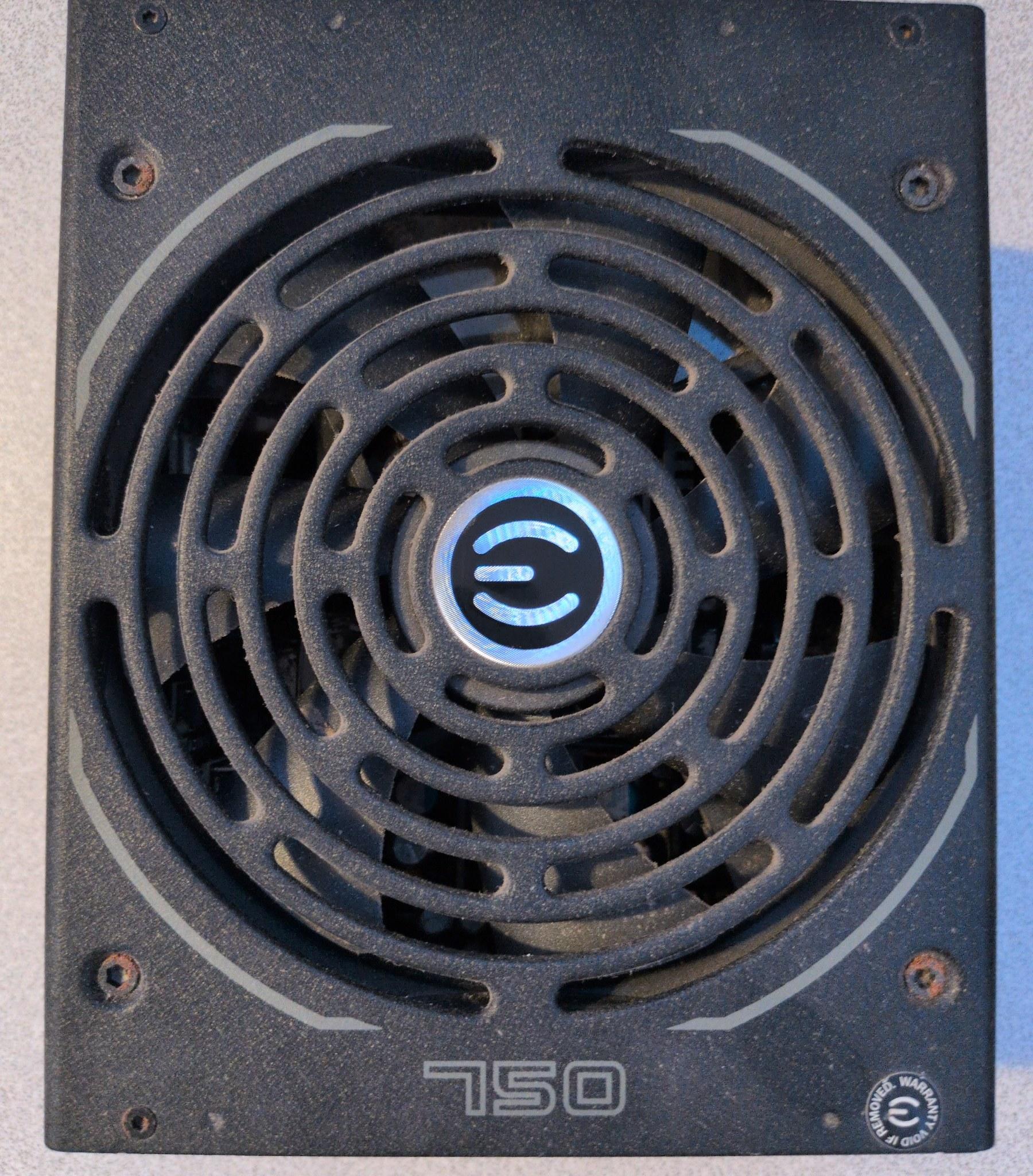 EVGA SuperNOVA 750 T2 750W Titanium PSU - Tested - S/N 0447