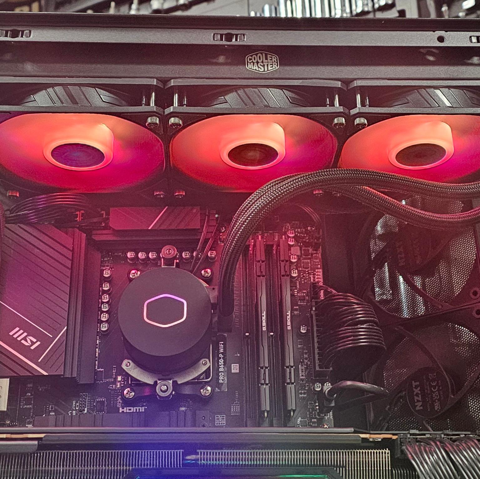 360mm AIO Cooler Master RGB CPU Liquid Cooler for AMD AM5