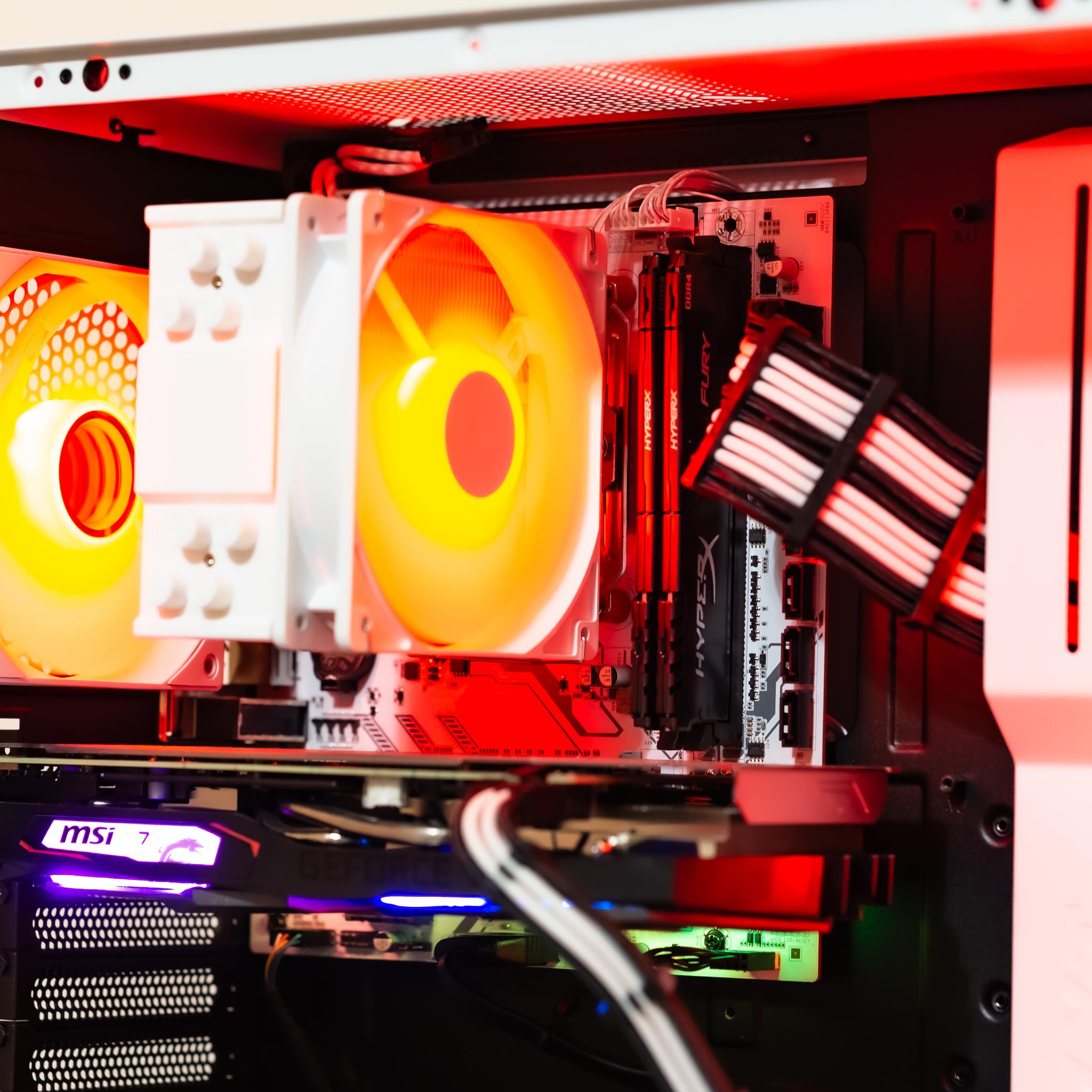 🎮 Balanced Budget RGB Gaming PC| Ryzen 5| Nvidia GTX 1660 | Stylish White Build | Entry Level 💻