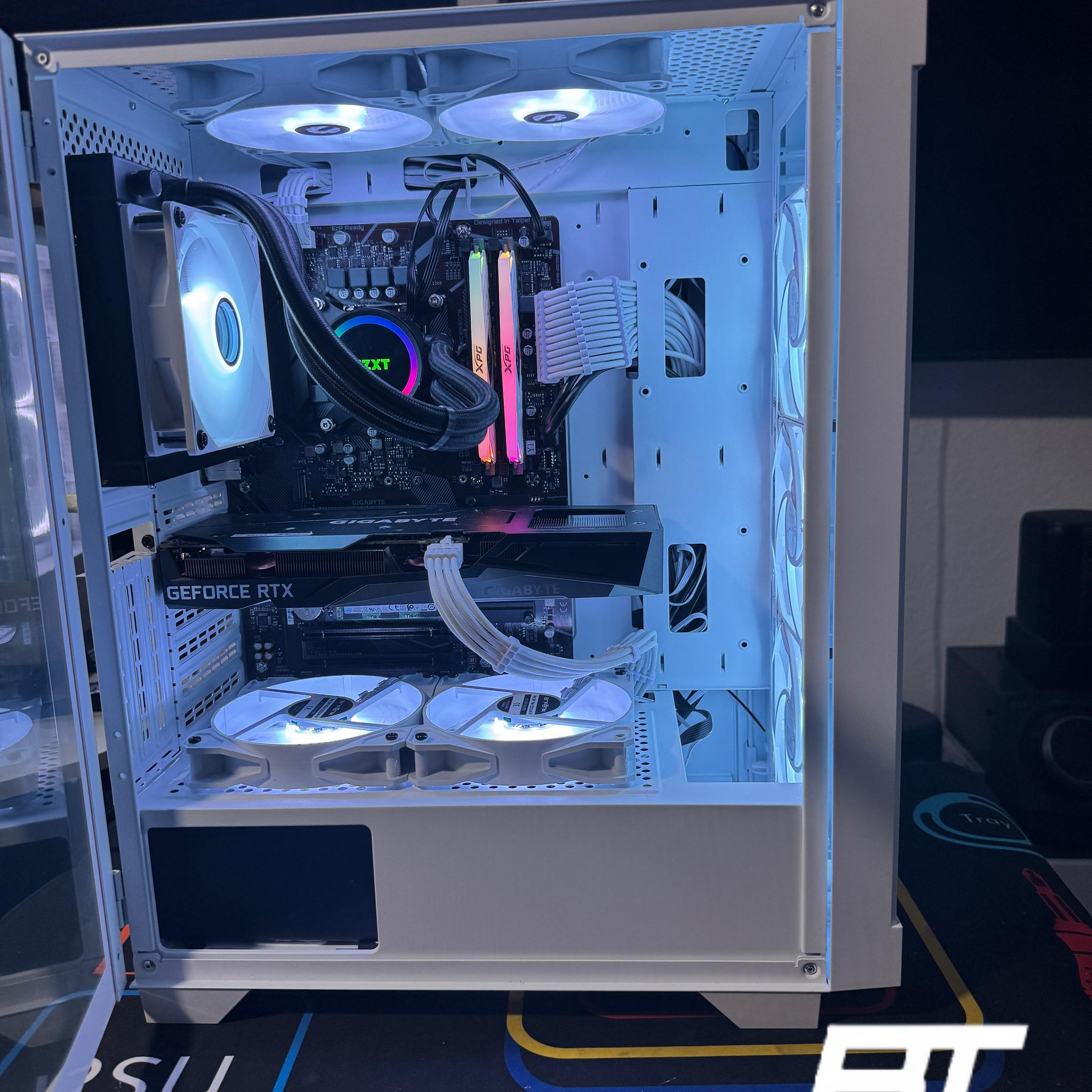 White RTX Gaming PC - i5 10400F - RTX 3060