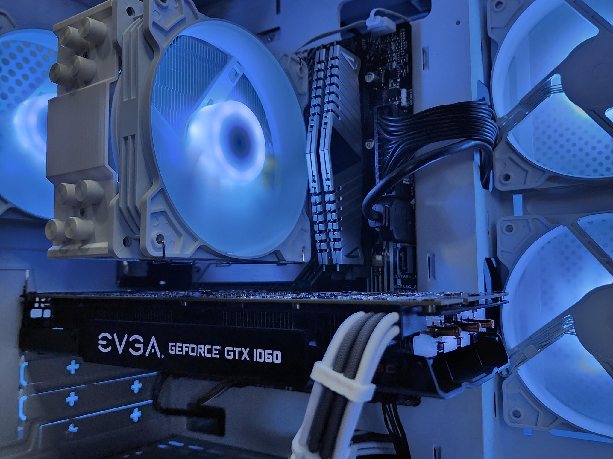 💙🤍💙 EVGA GeForce GTX 1060 // Intel Core i3 10105F // XPG Z1 16GB 3200MHz