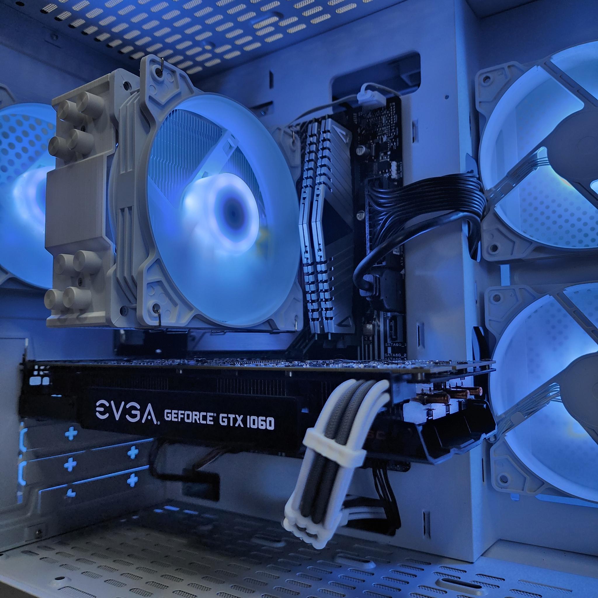 💙🤍💙 EVGA GeForce GTX 1060 // Intel Core i3 10105F // XPG Z1 16GB 3200MHz