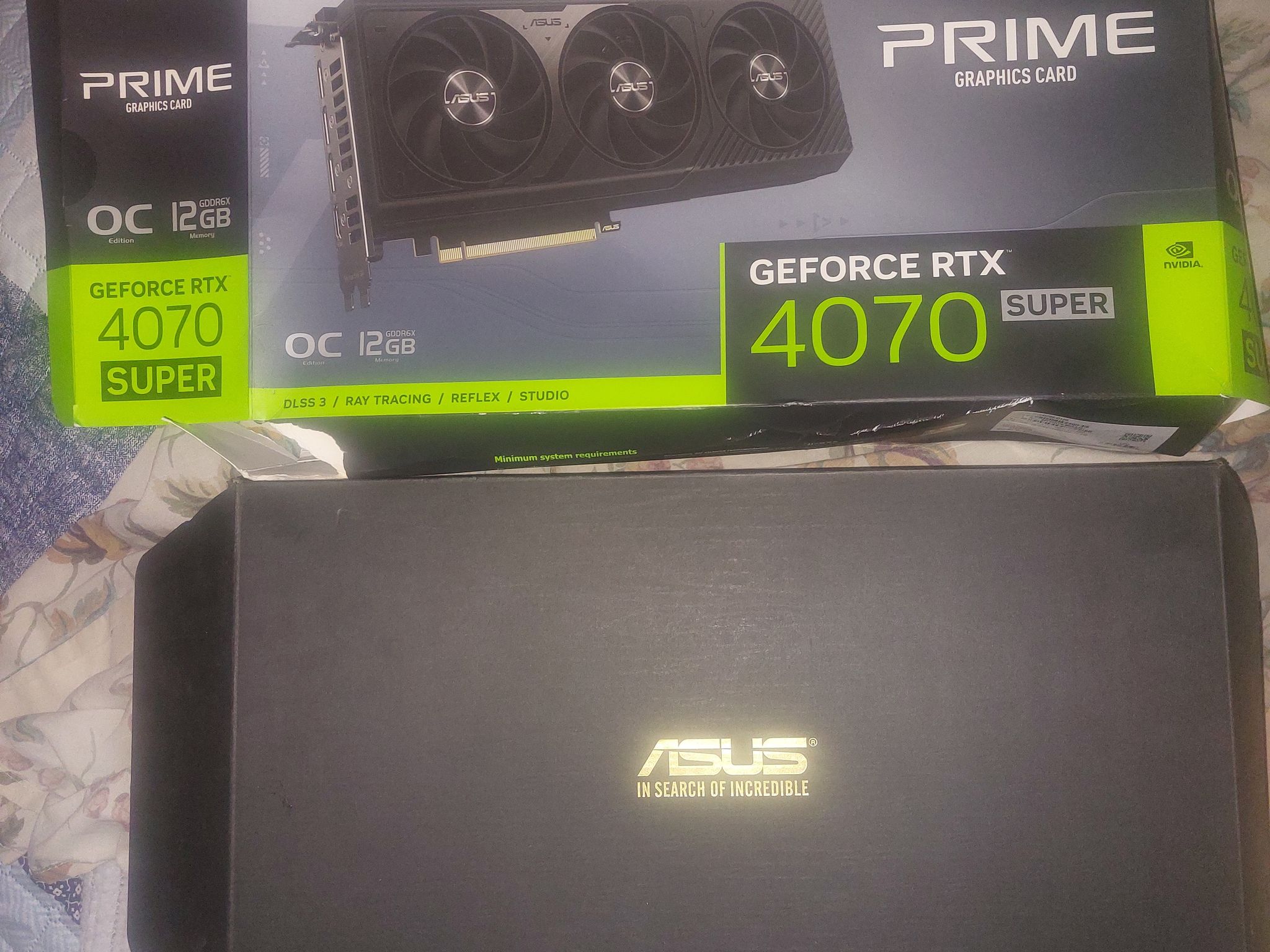 ASUS PRIME OC Triple-Fan 4070 SUPER 12GB