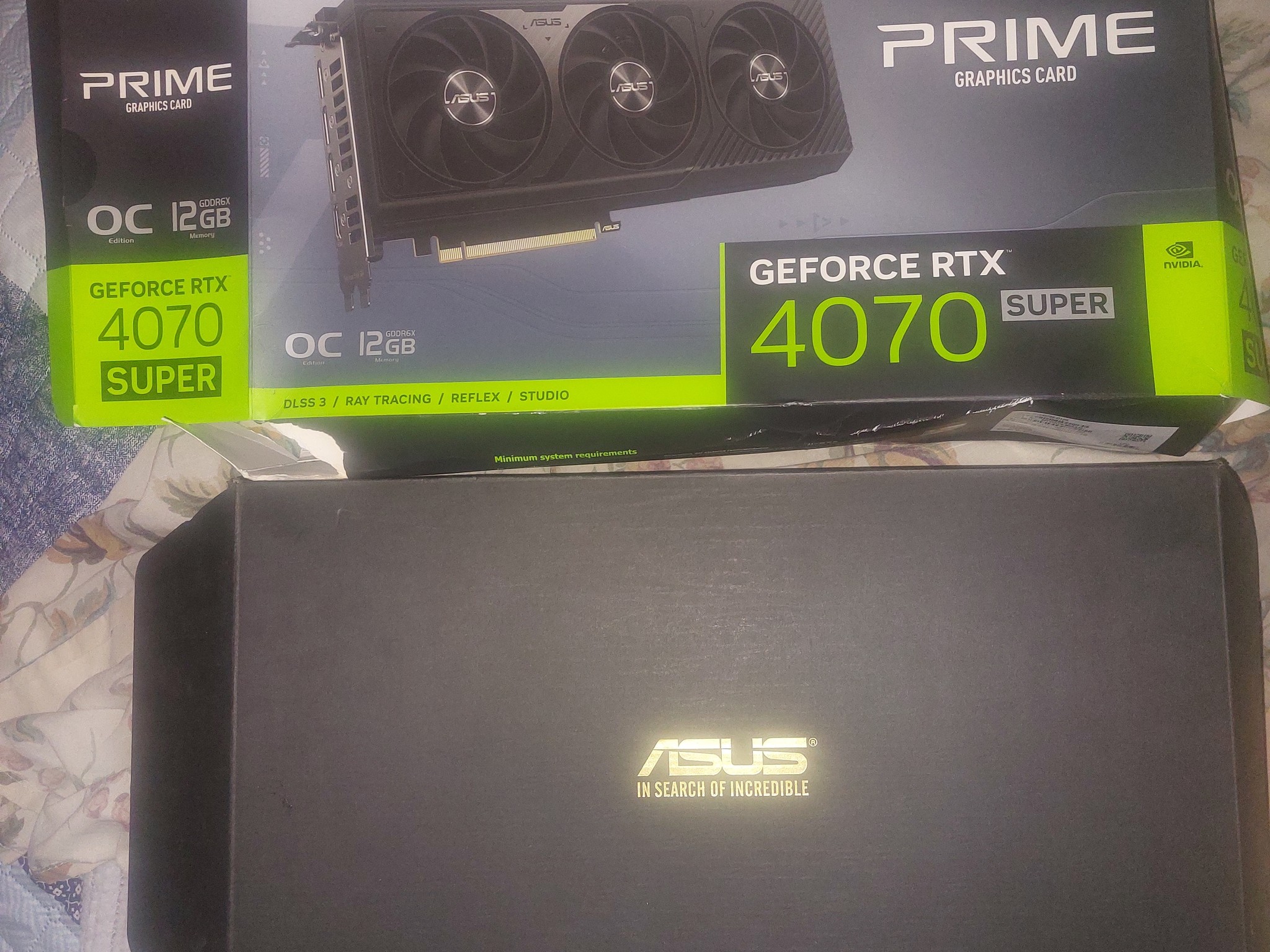ASUS PRIME OC Triple-Fan 4070 SUPER 12GB